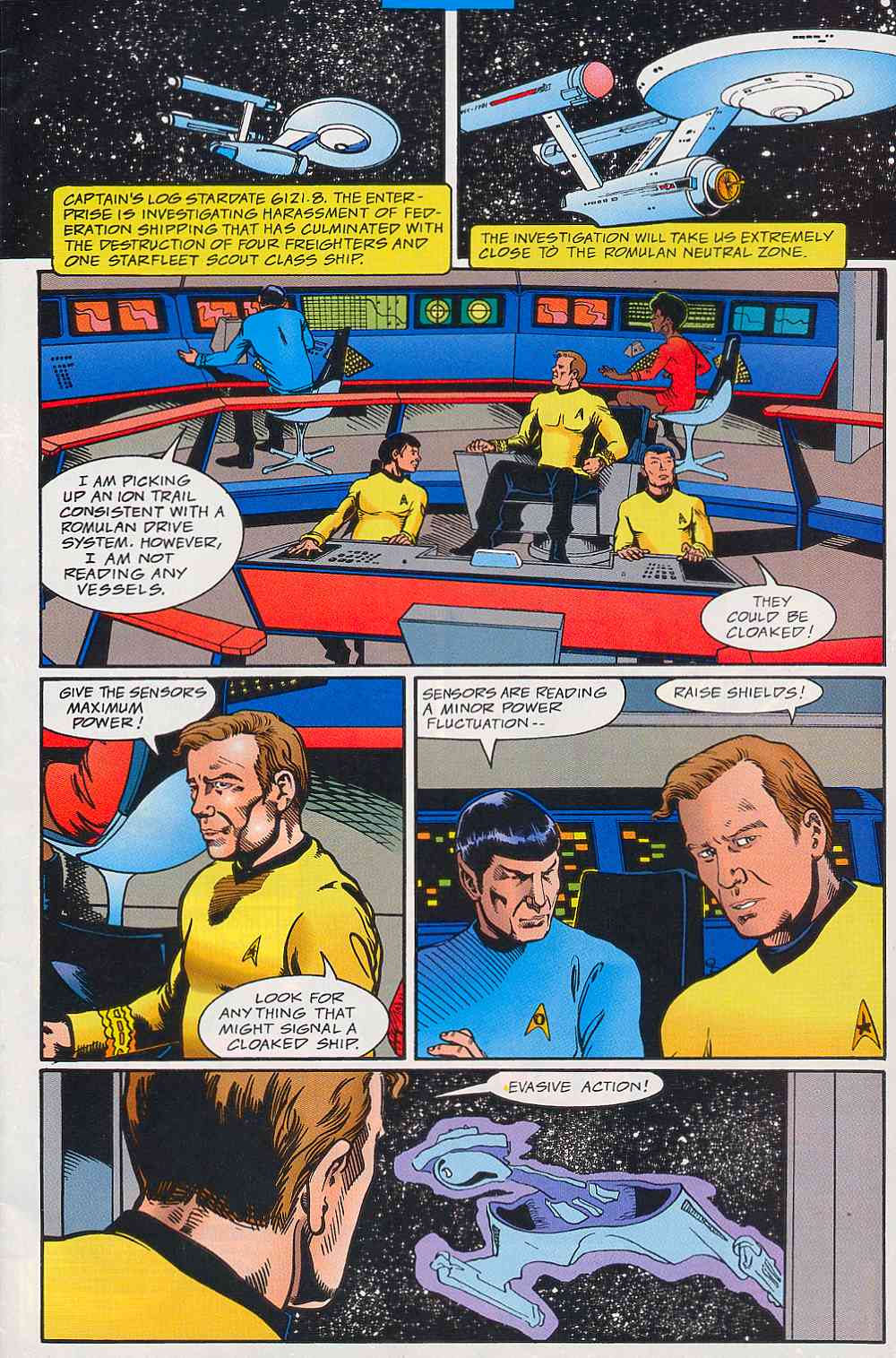 Read online Star Trek (1989) comic -  Issue #77 - 2