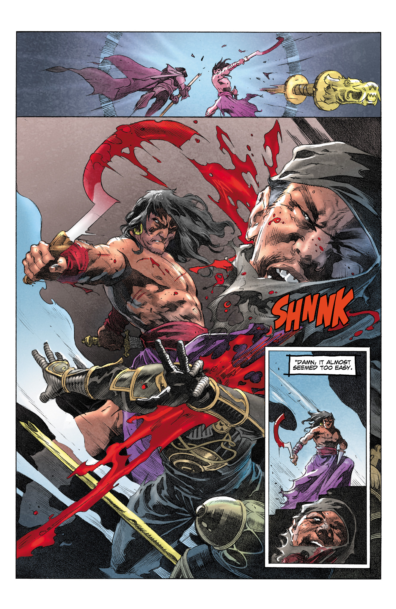 Read online King Conan: The Conqueror comic -  Issue #4 - 22