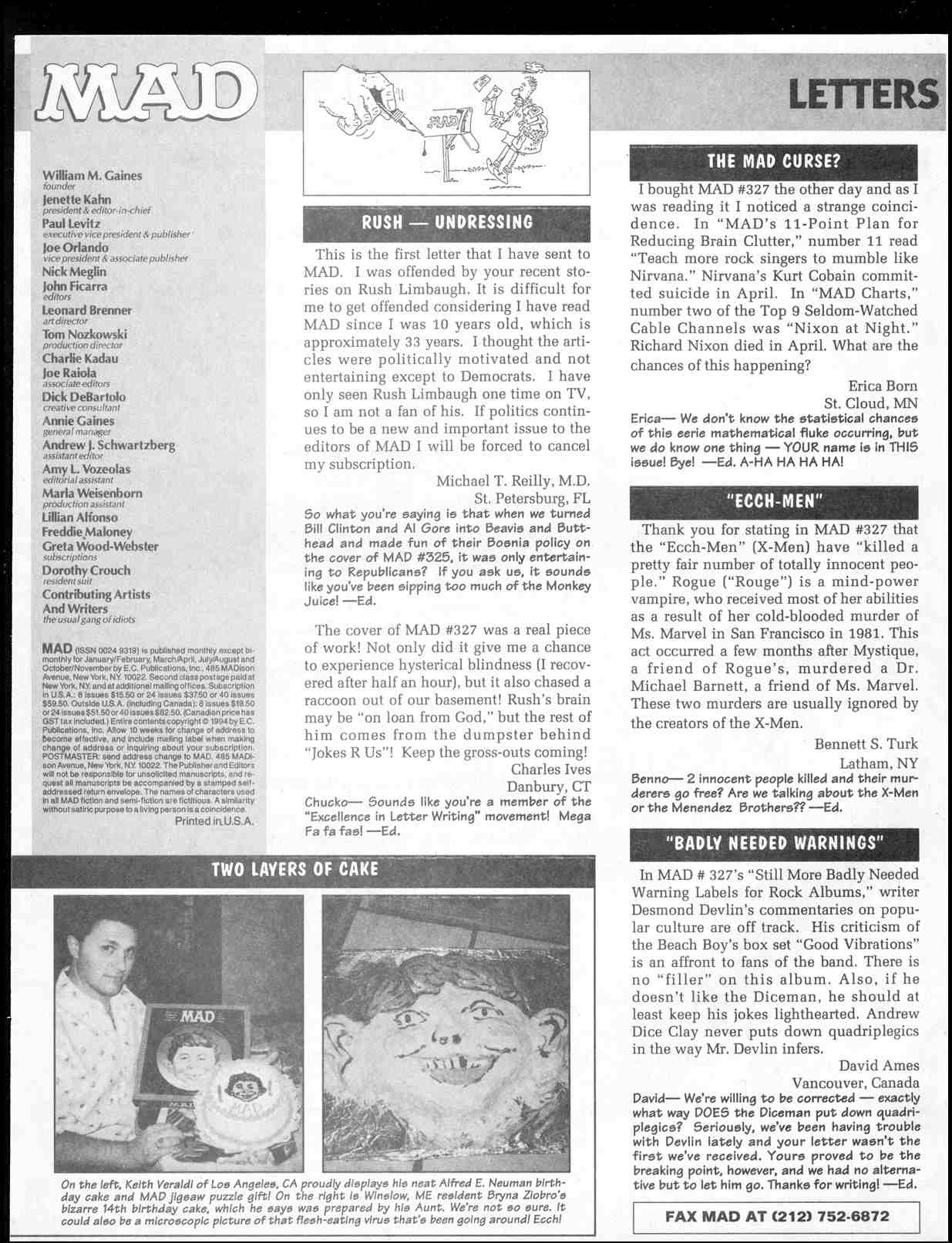 Read online MAD comic -  Issue #330 - 4