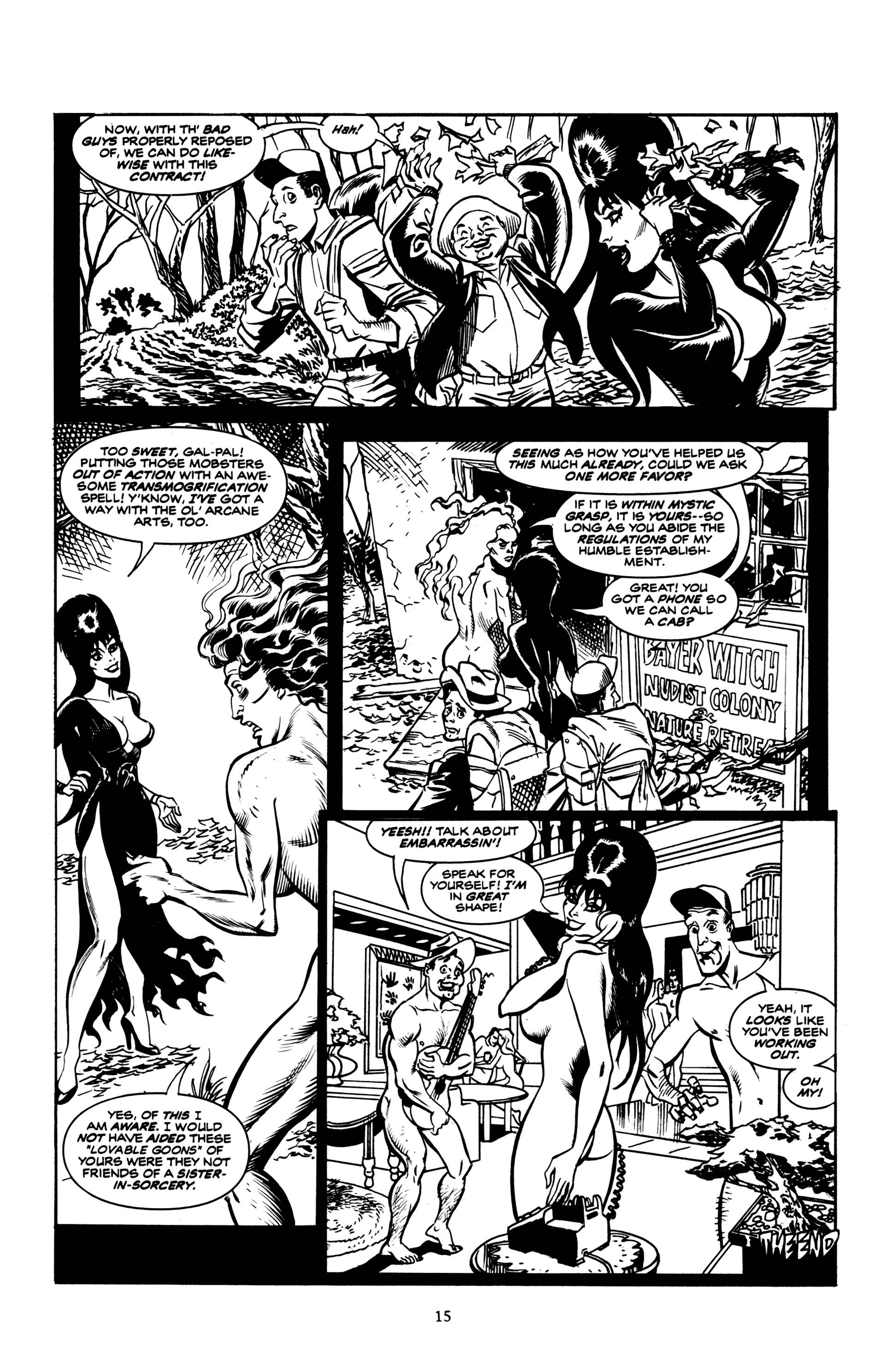Read online Elvira, Mistress of the Dark comic -  Issue #95 - 17