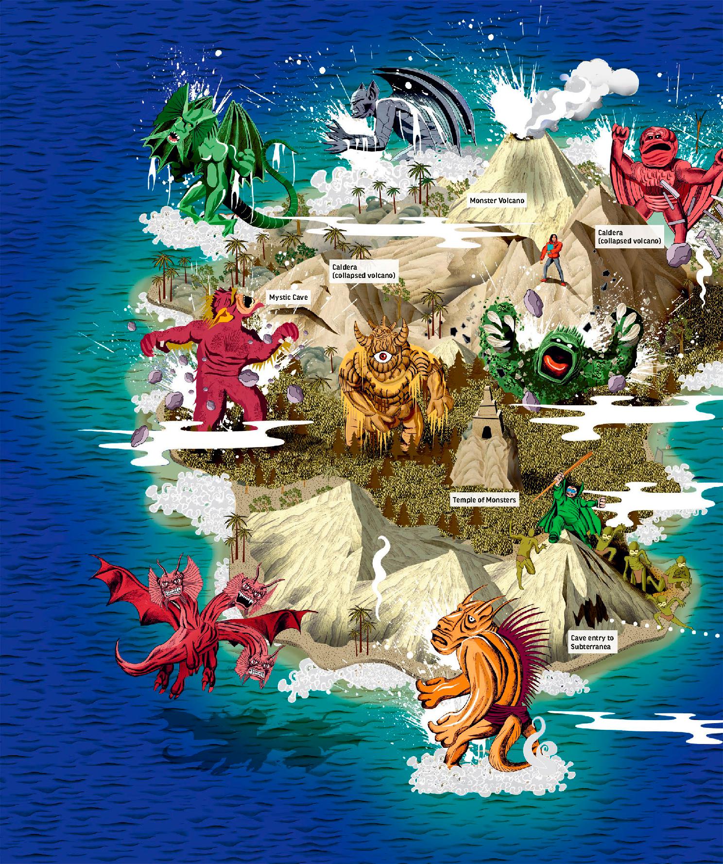 Read online Marvel Universe Map By Map: James Hill comic -  Issue # TPB (Part 1) - 82