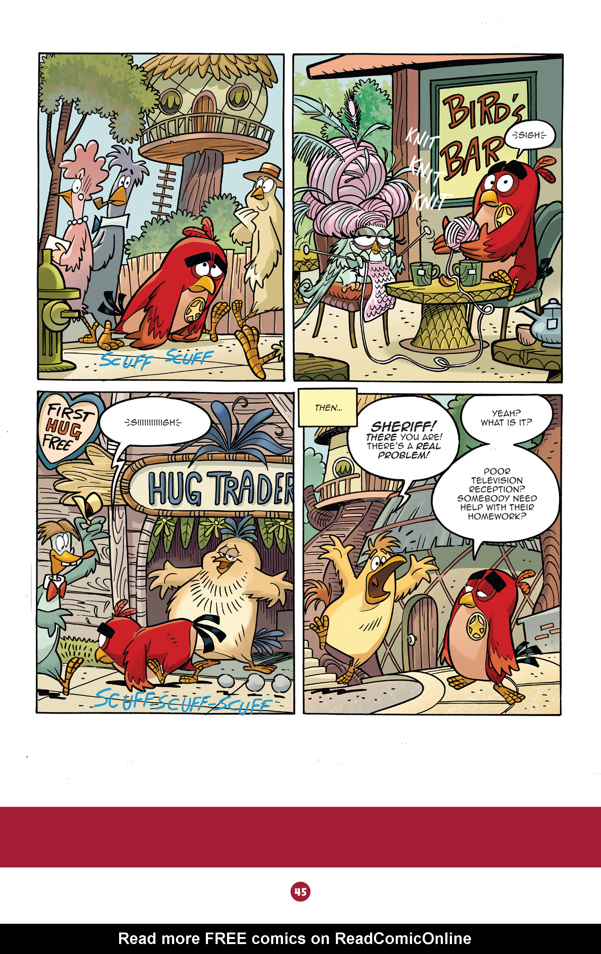 Read online Angry Birds: Big Movie Eggstravaganza comic -  Issue # Full - 48