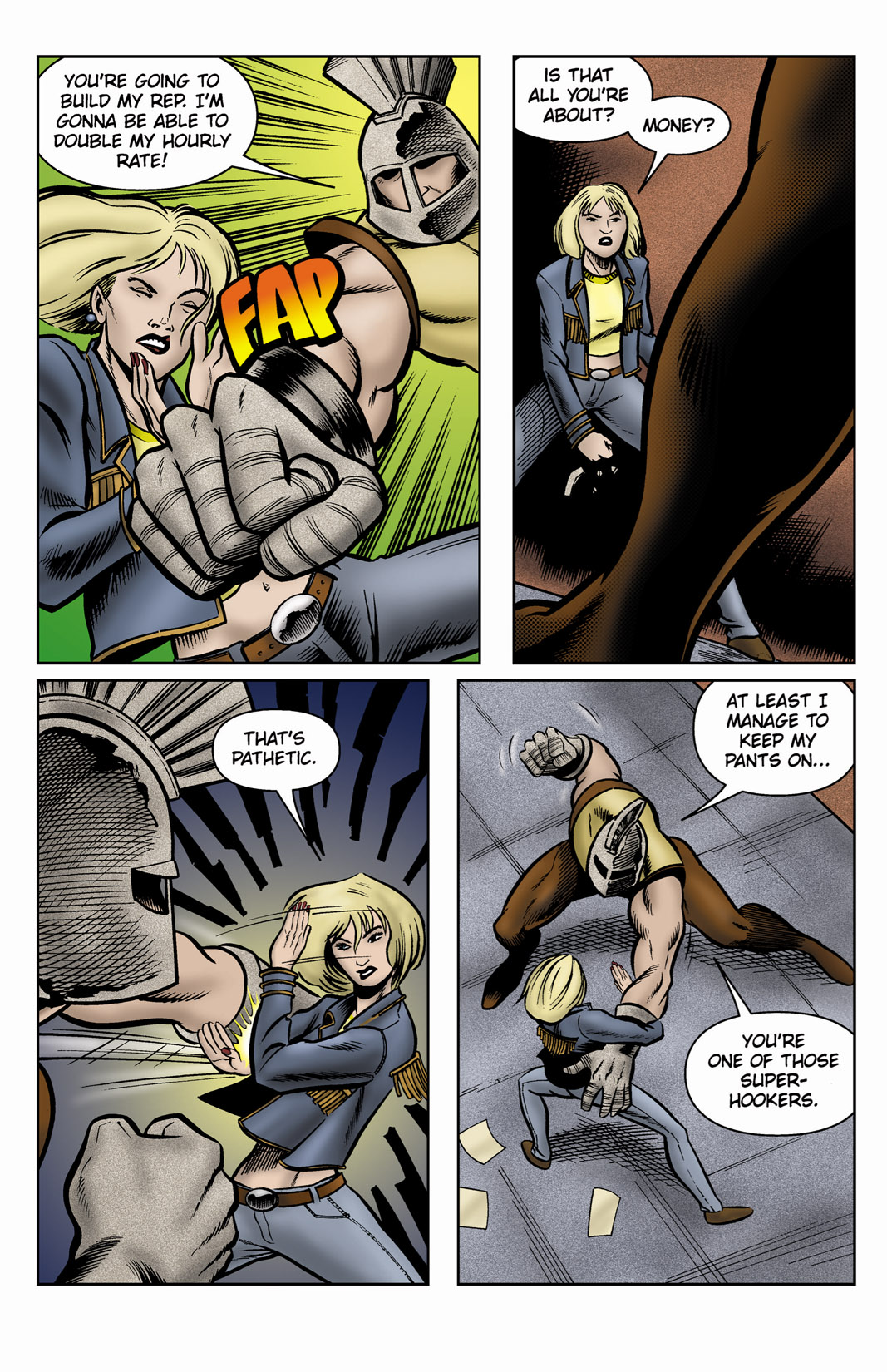Read online SideChicks comic -  Issue #3 - 10