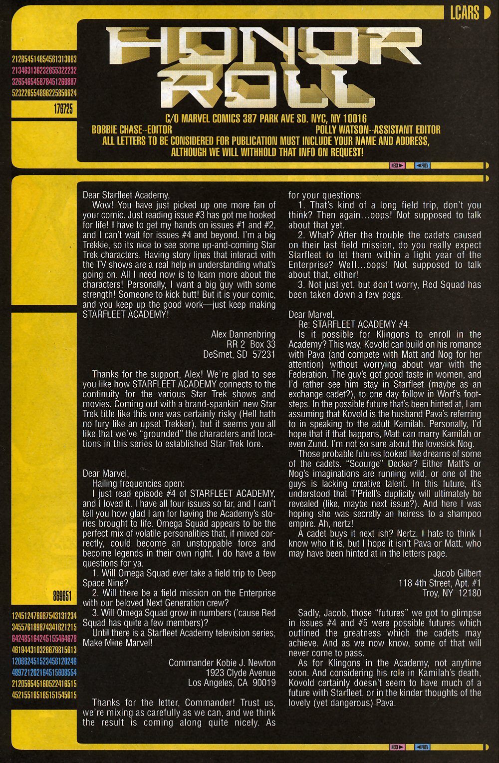 Read online Star Trek: Starfleet Academy (1996) comic -  Issue #8 - 33