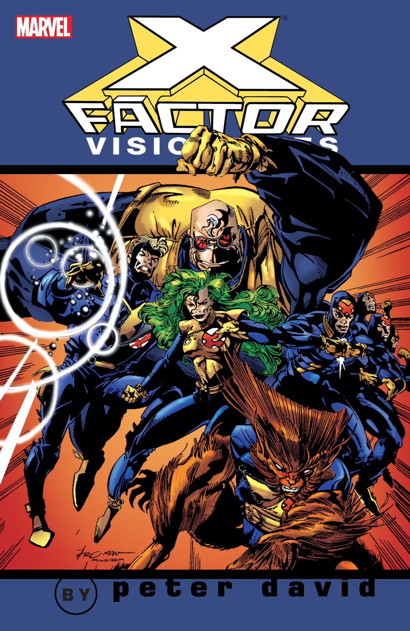 Read online X-Factor Visionaries: Peter David comic -  Issue # TPB 1 - 1