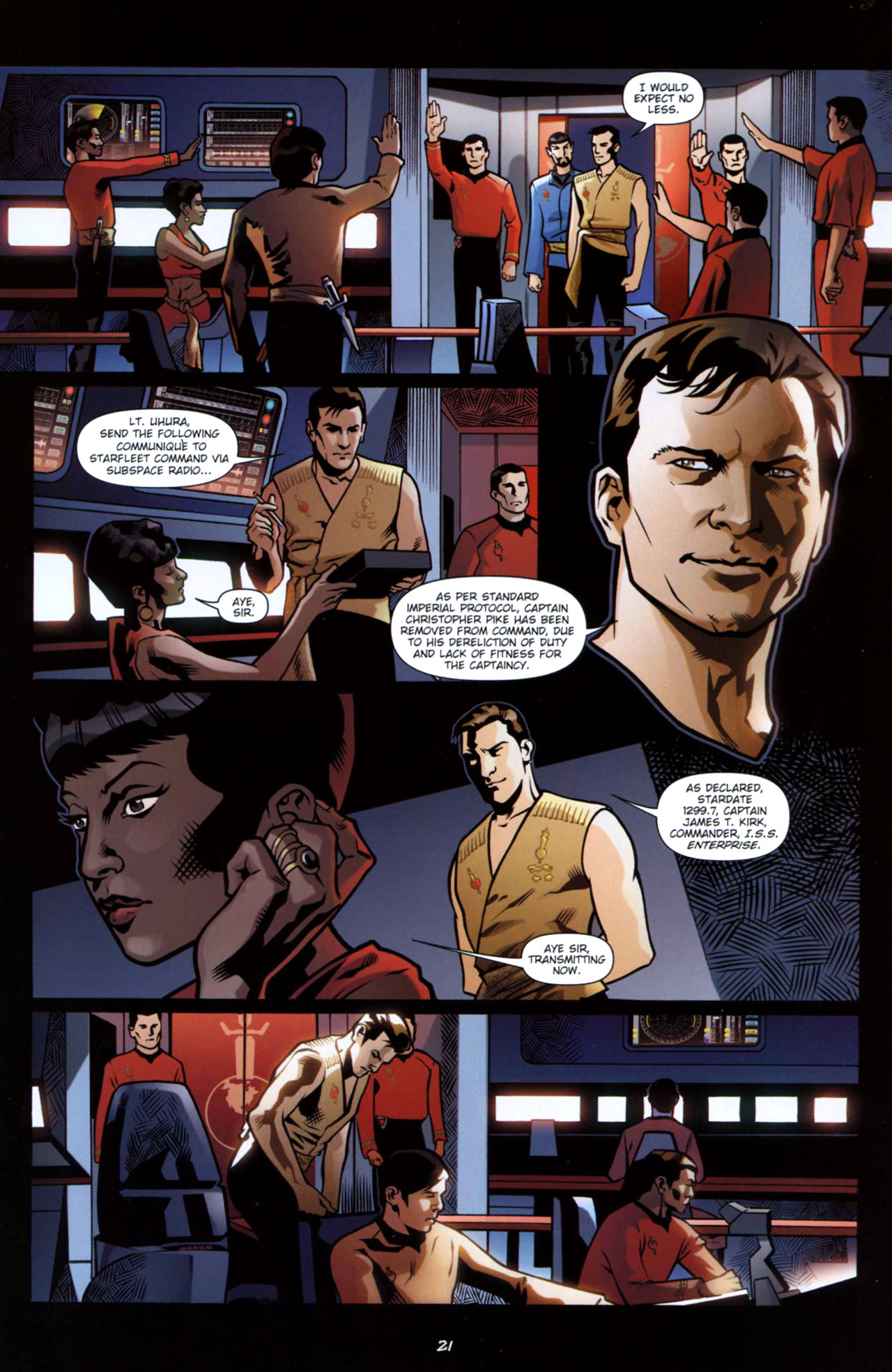 Read online Star Trek: Mirror Images comic -  Issue #5 - 22