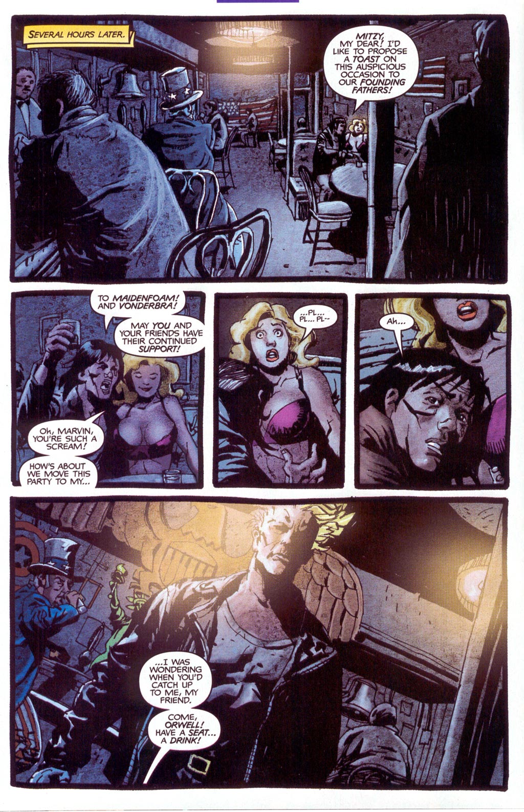 Read online The Brotherhood comic -  Issue #7 - 10