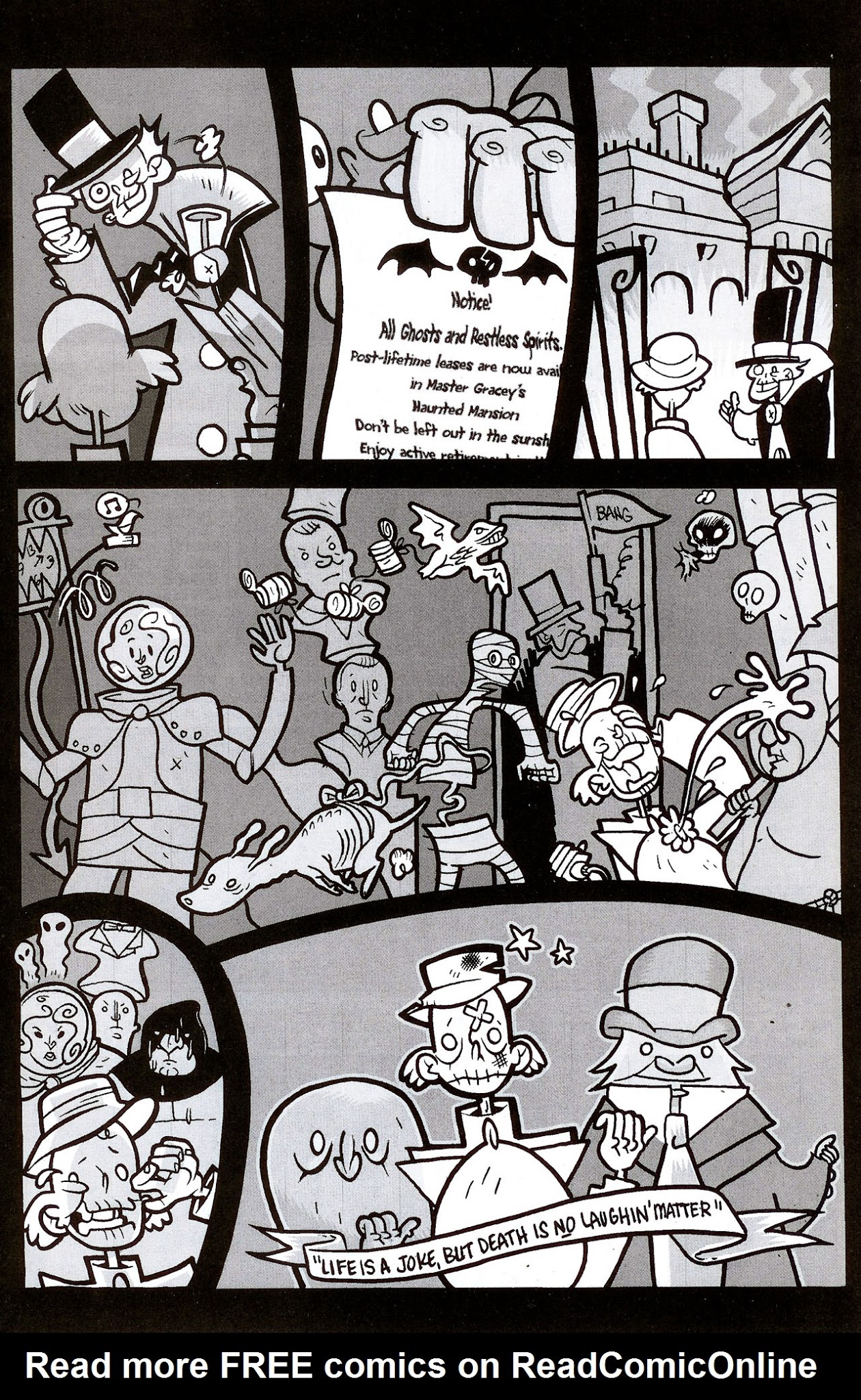 Read online Haunted Mansion comic -  Issue # 07 (2007) (DarthScanner-MinuteMen) - 7