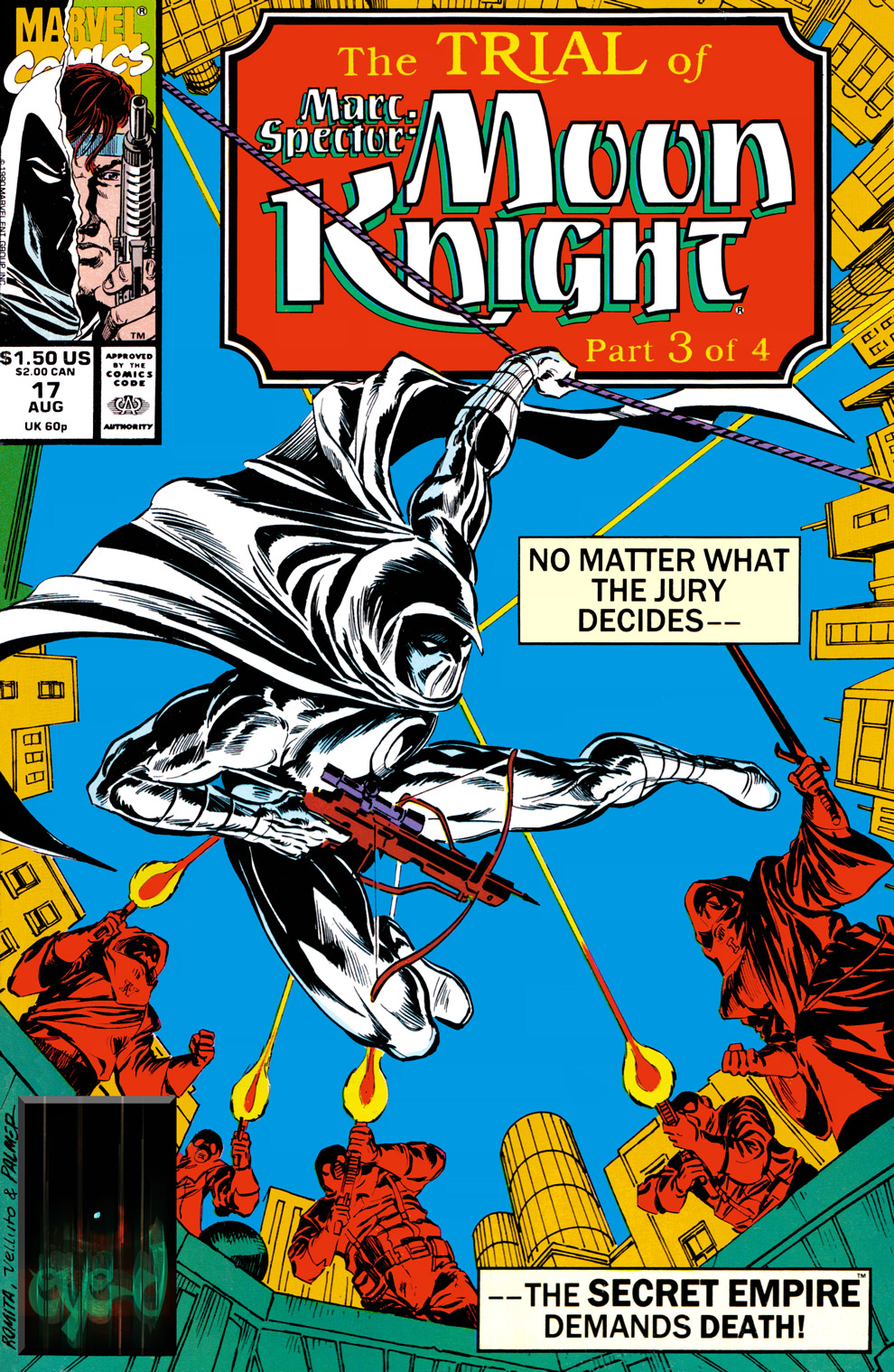 Read online Marc Spector: Moon Knight comic -  Issue #17 - 1