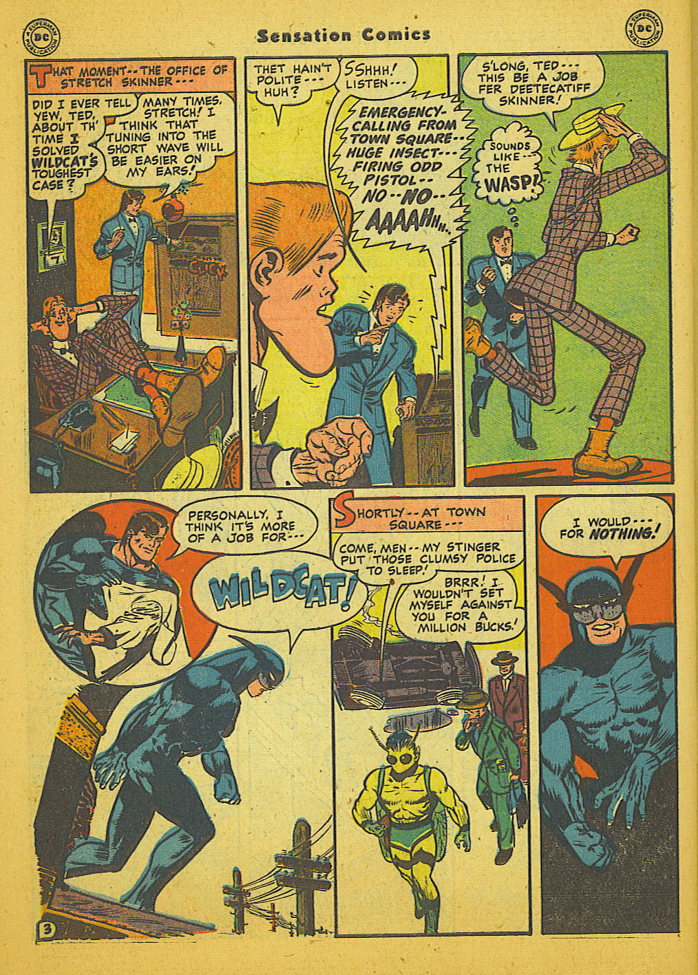 Read online Sensation (Mystery) Comics comic -  Issue #66 - 44