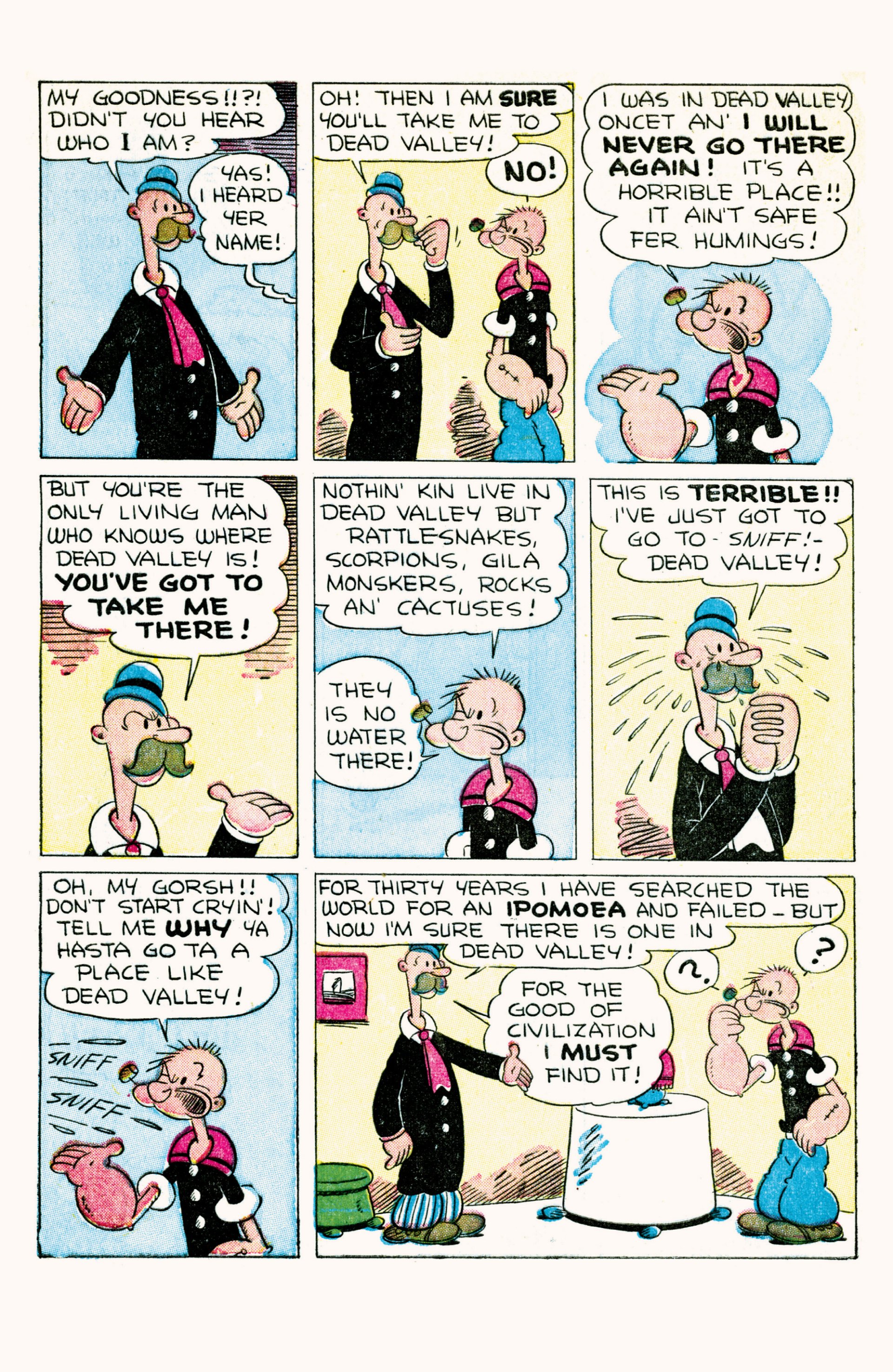Read online Classic Popeye comic -  Issue #4 - 4