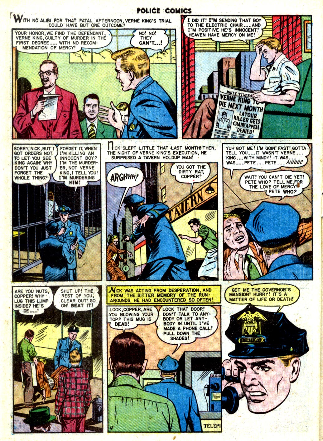 Read online Police Comics comic -  Issue #105 - 40