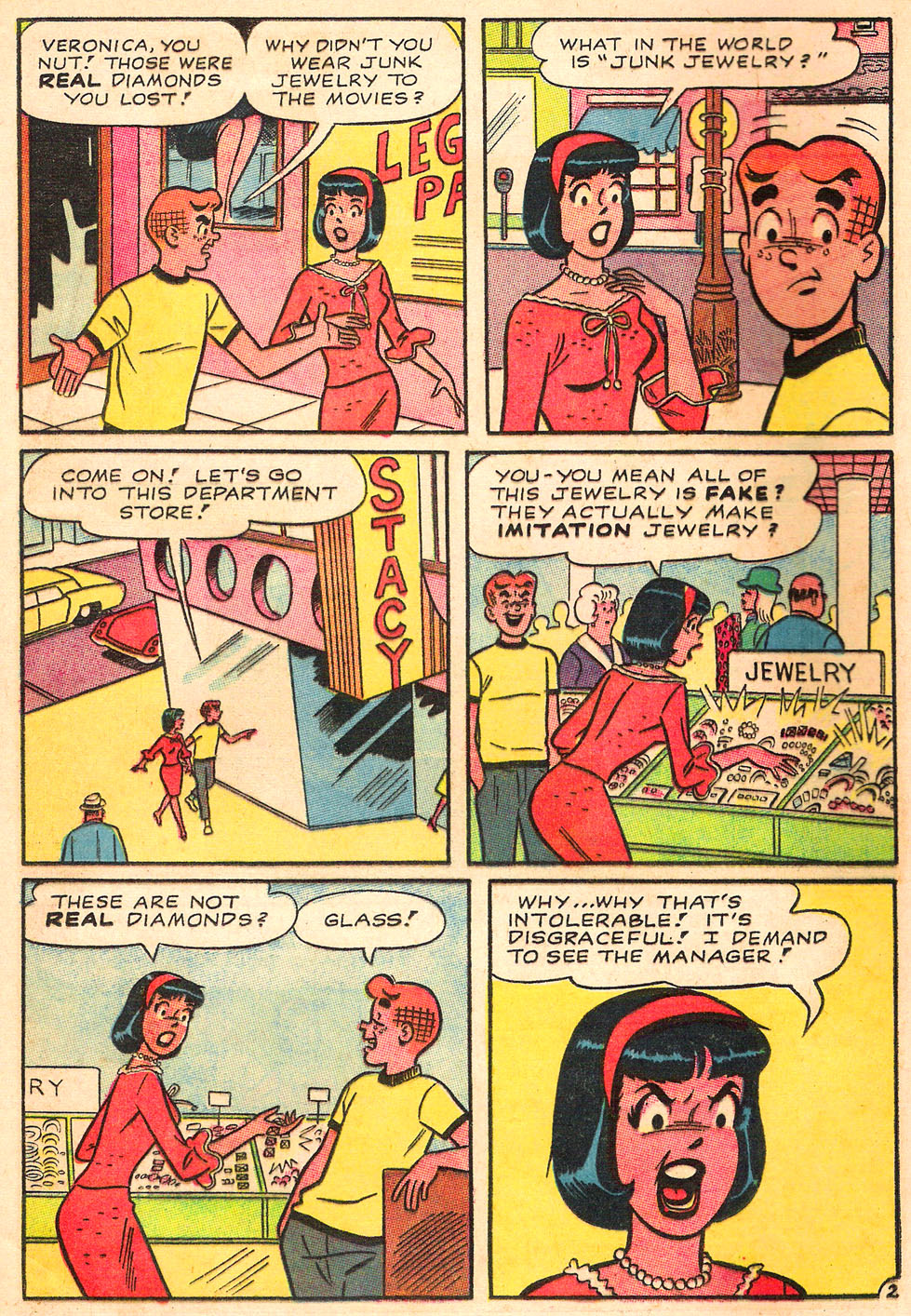 Read online Archie's Girls Betty and Veronica comic -  Issue #117 - 4