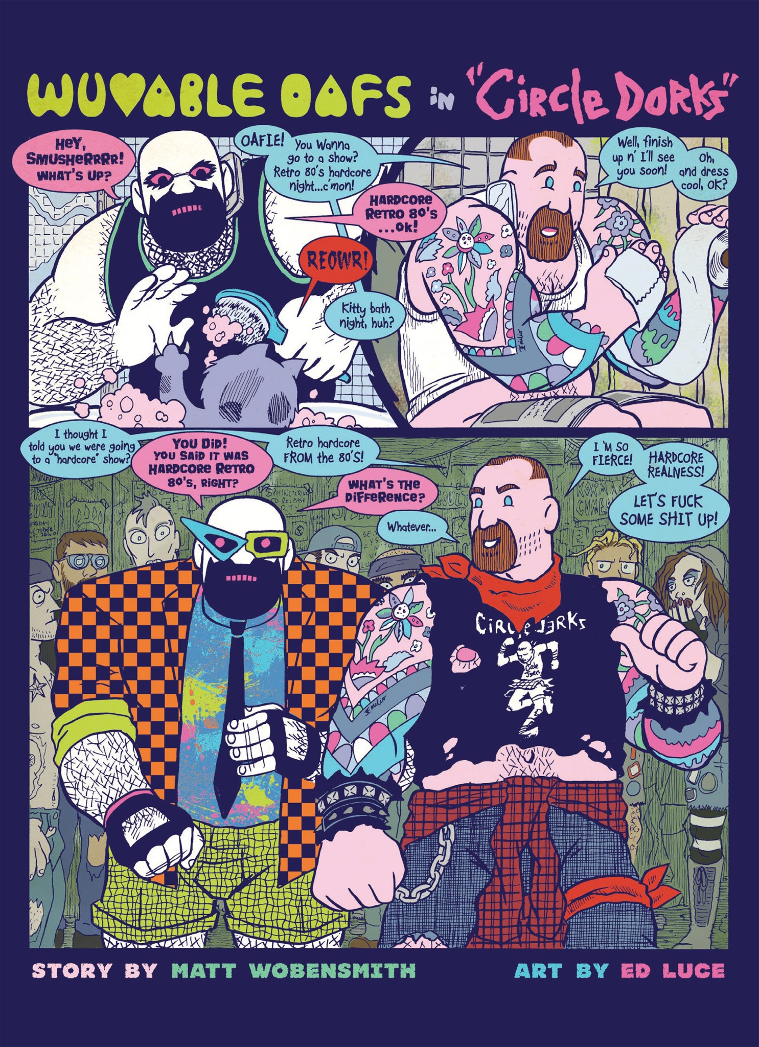 Read online Wuvable Oaf: Blood & Metal comic -  Issue # TPB - 43