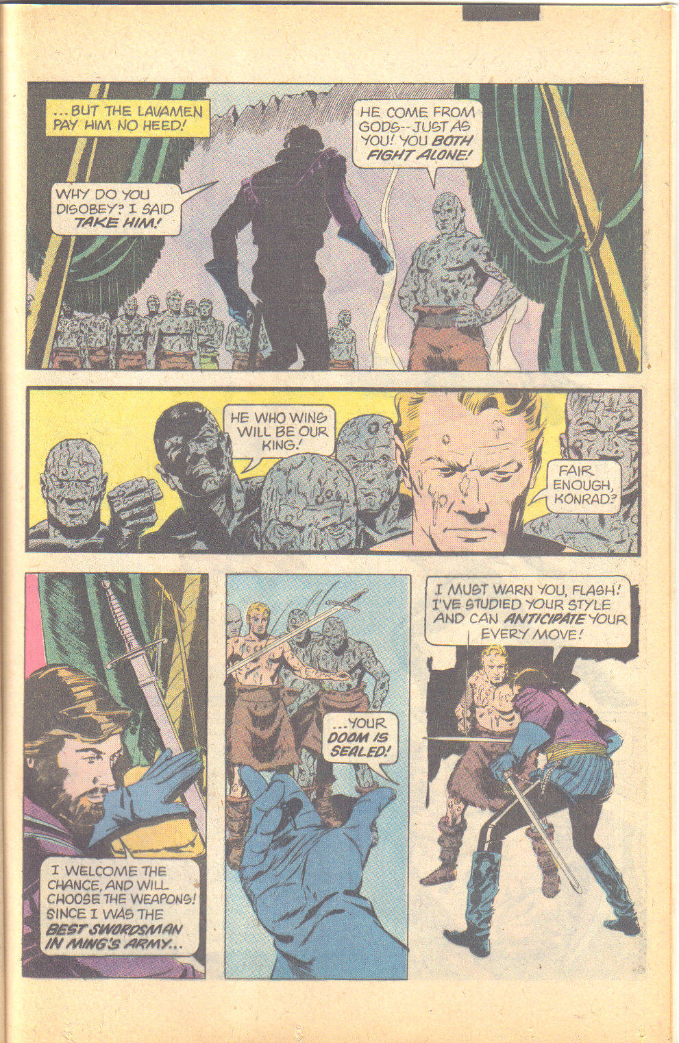 Read online Flash Gordon (1978) comic -  Issue #25 - 25