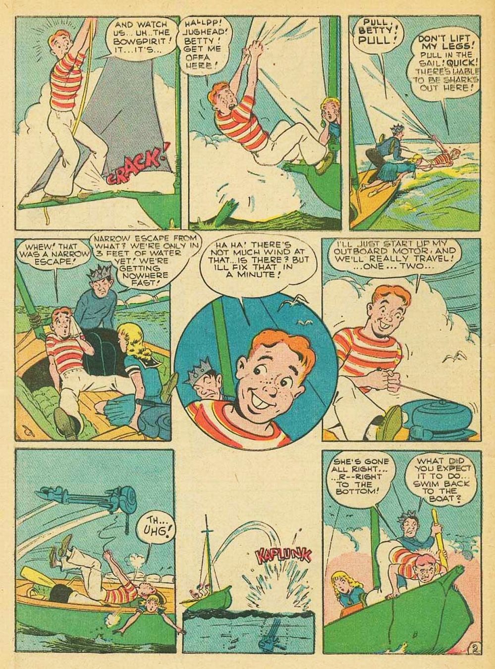 Read online Pep Comics comic -  Issue #32 - 56