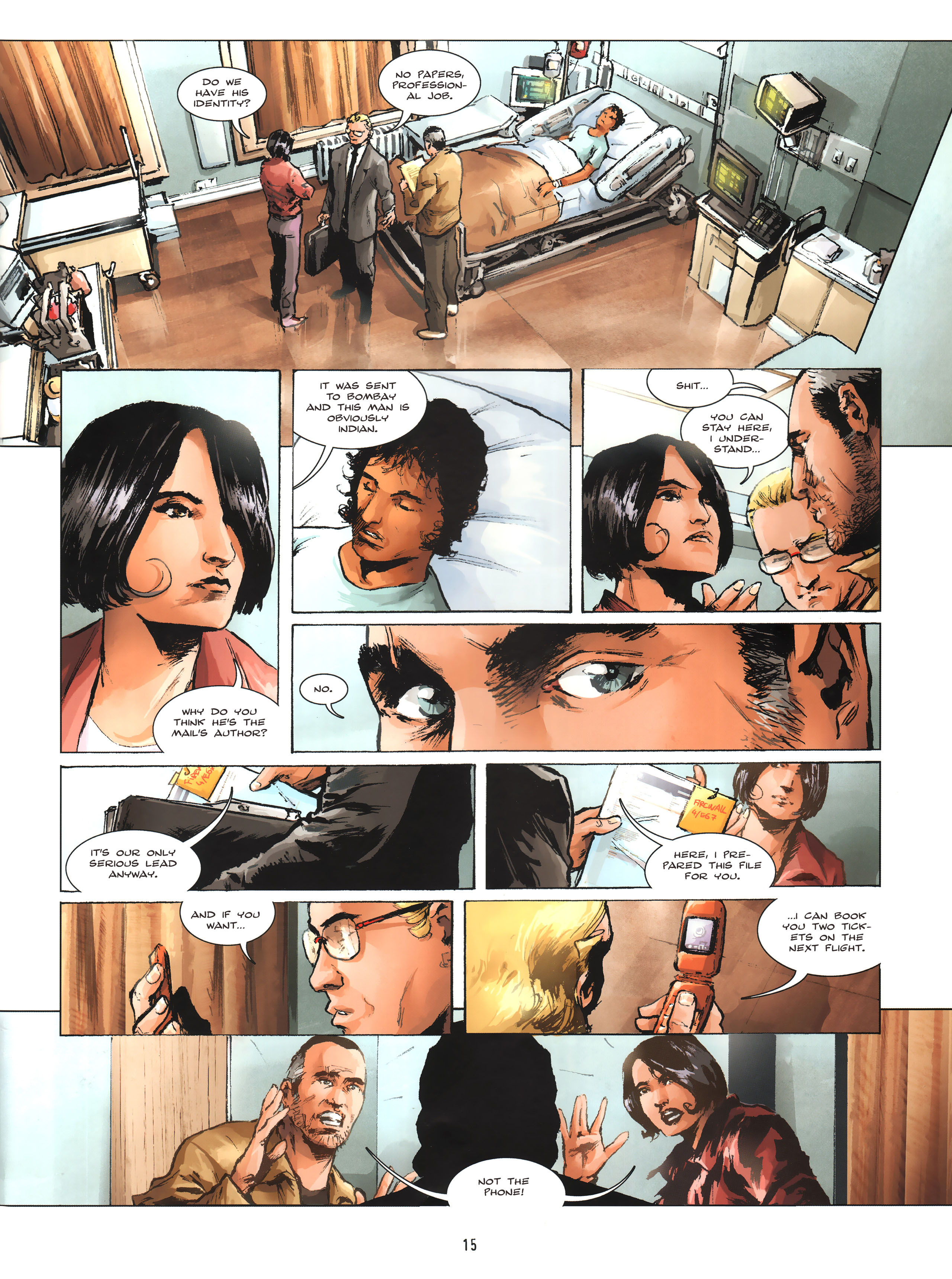 Read online Firewall comic -  Issue #2 - 16