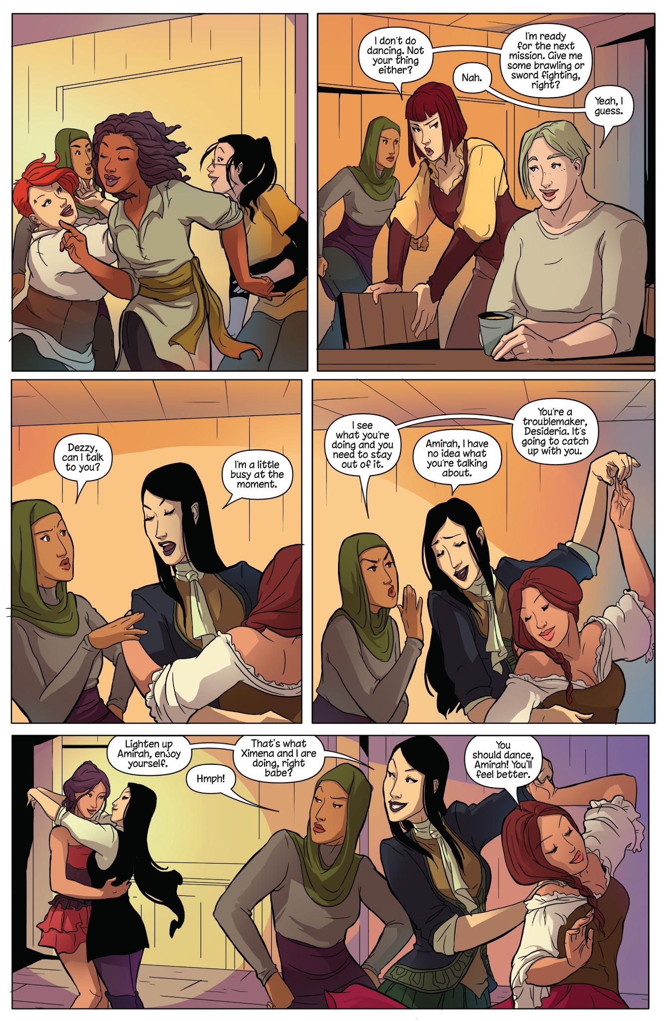 Read online Princeless Raven Year Two: Love and Revenge comic -  Issue #1 - 18