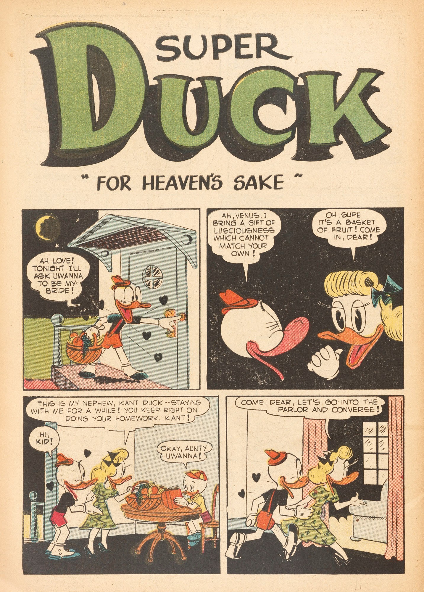 Read online Super Duck Comics comic -  Issue #26 - 44