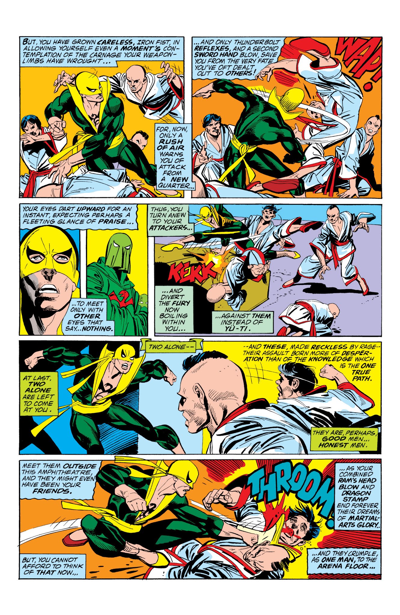 Read online Marvel Masterworks: Iron Fist comic -  Issue # TPB 1 (Part 1) - 9
