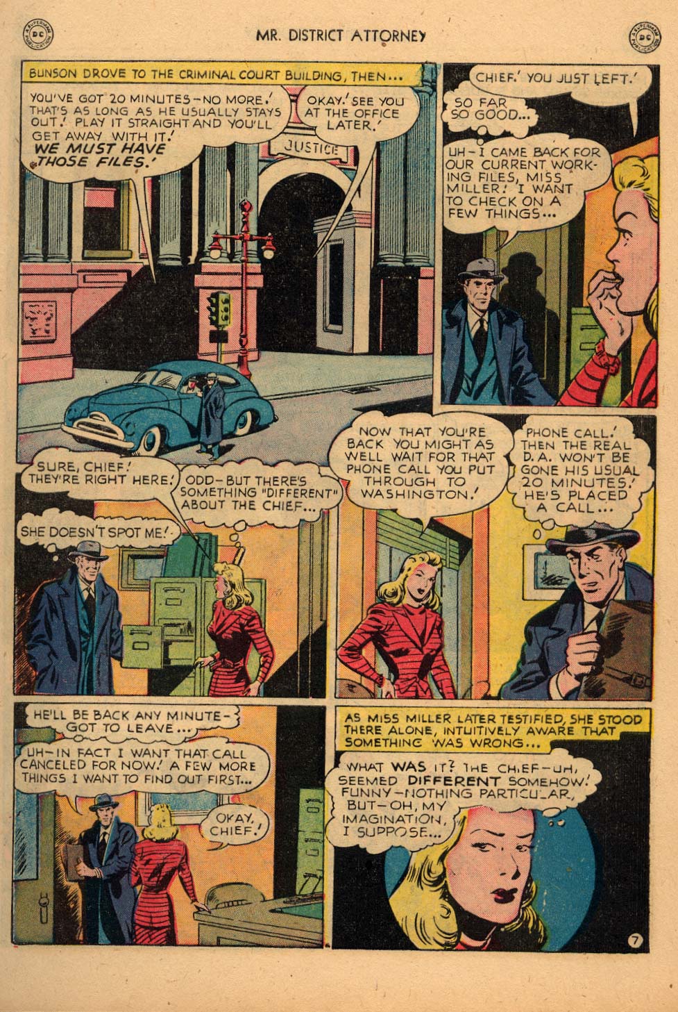 Read online Mr. District Attorney comic -  Issue #9 - 9