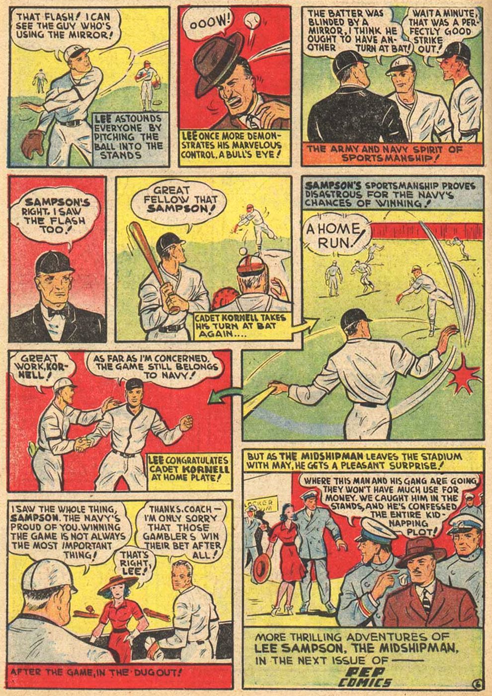 Read online Pep Comics comic -  Issue #5 - 46