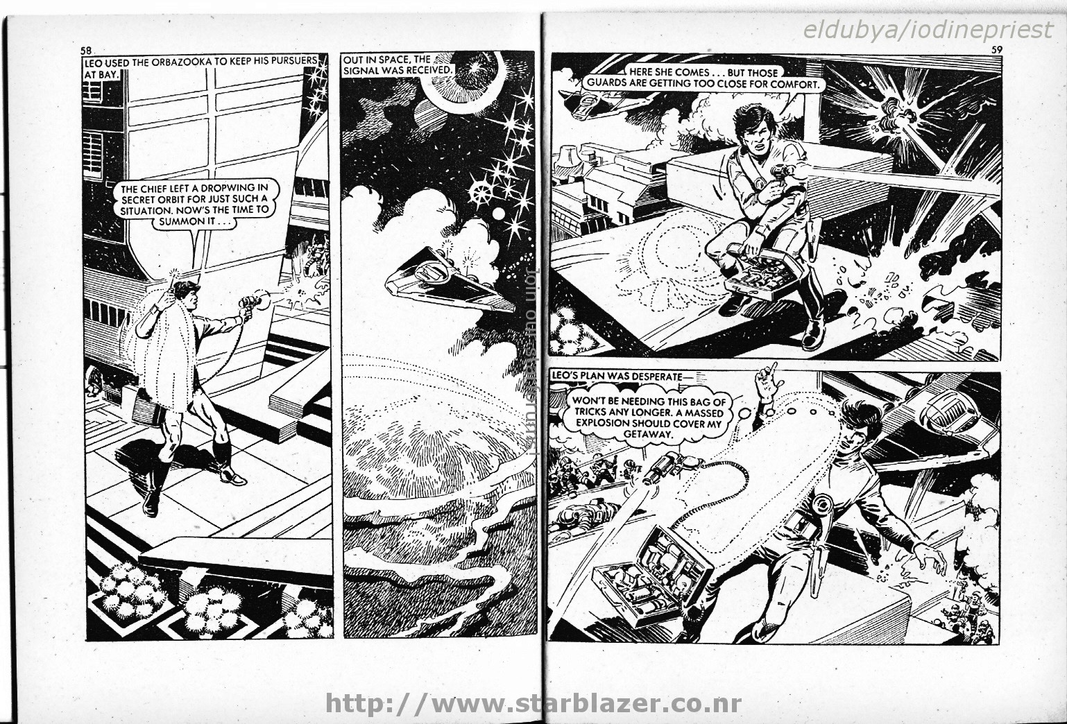 Read online Starblazer comic -  Issue #73 - 31