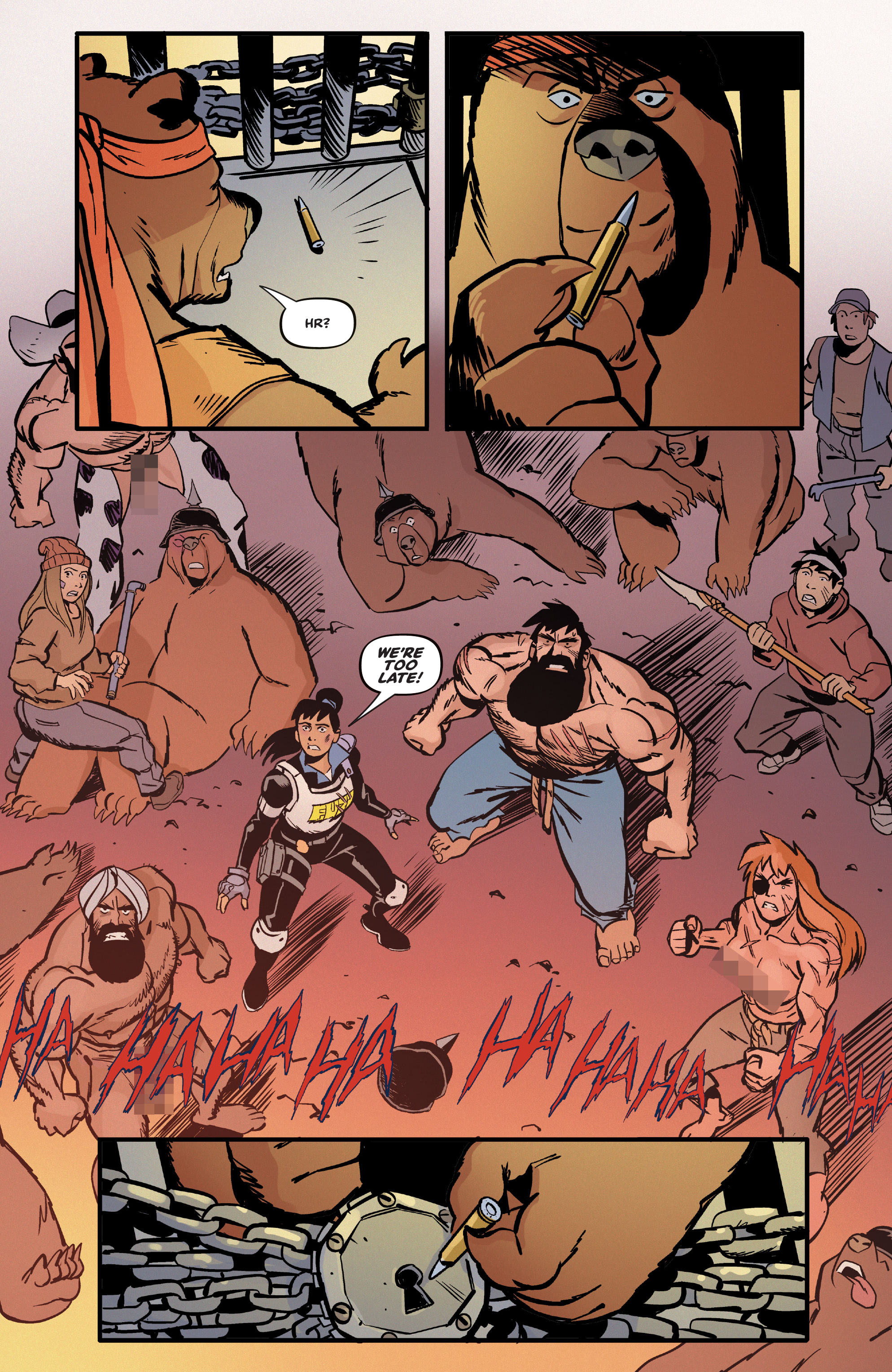 Read online Shirtless Bear-Fighter! 2 comic -  Issue #6 - 25