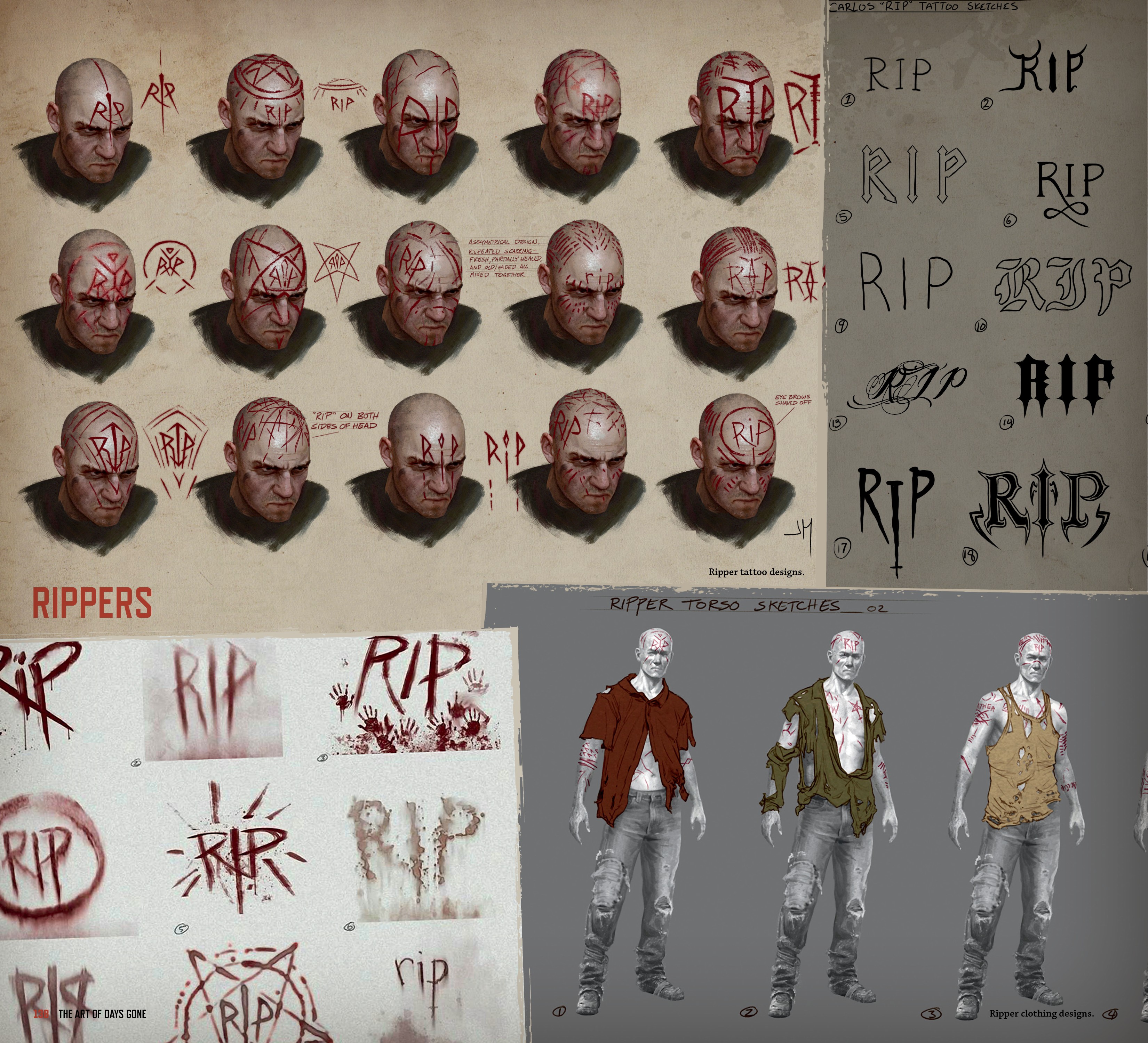 Read online The Art of Days Gone comic -  Issue # TPB (Part 2) - 28