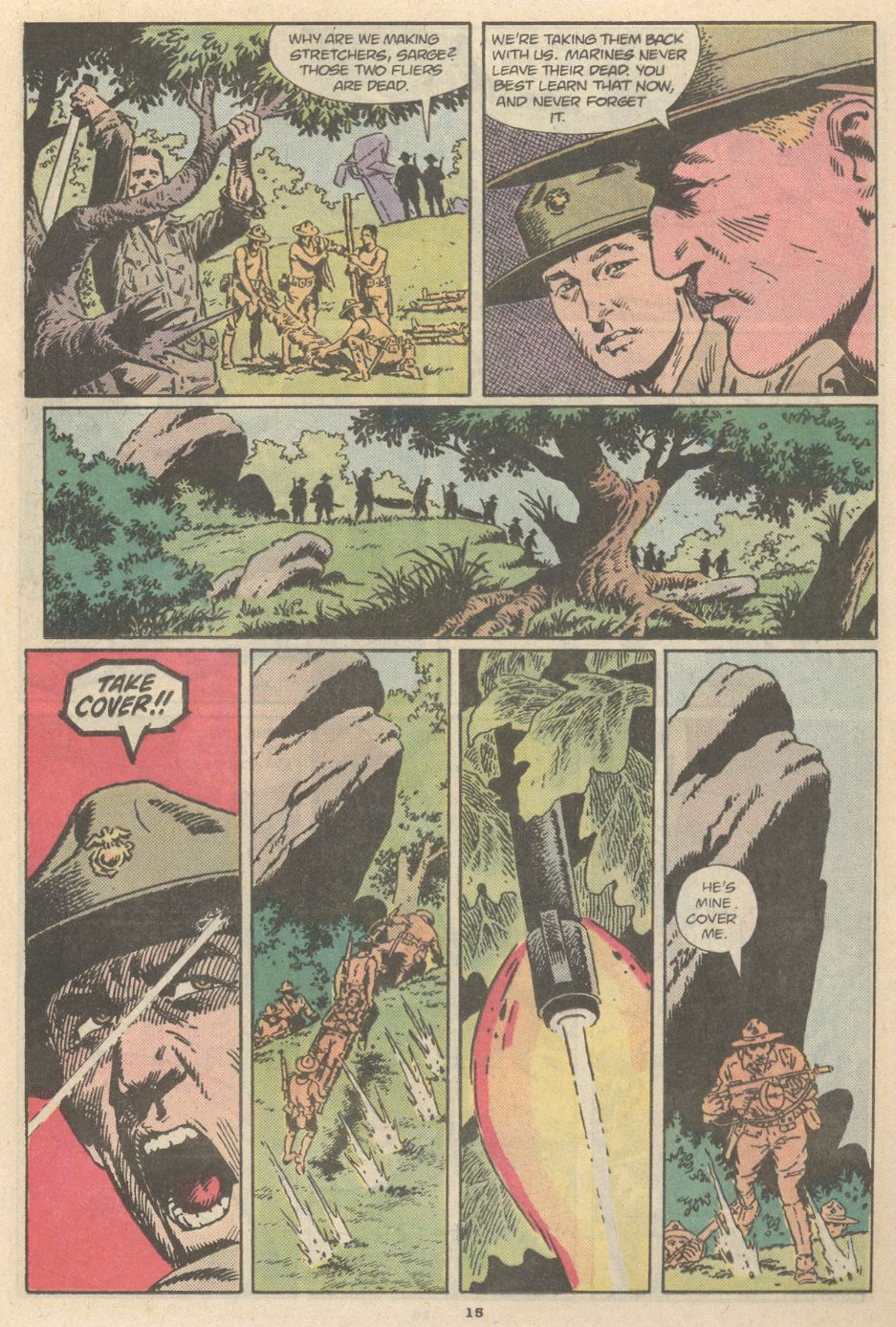 Read online Semper Fi comic -  Issue #5 - 12