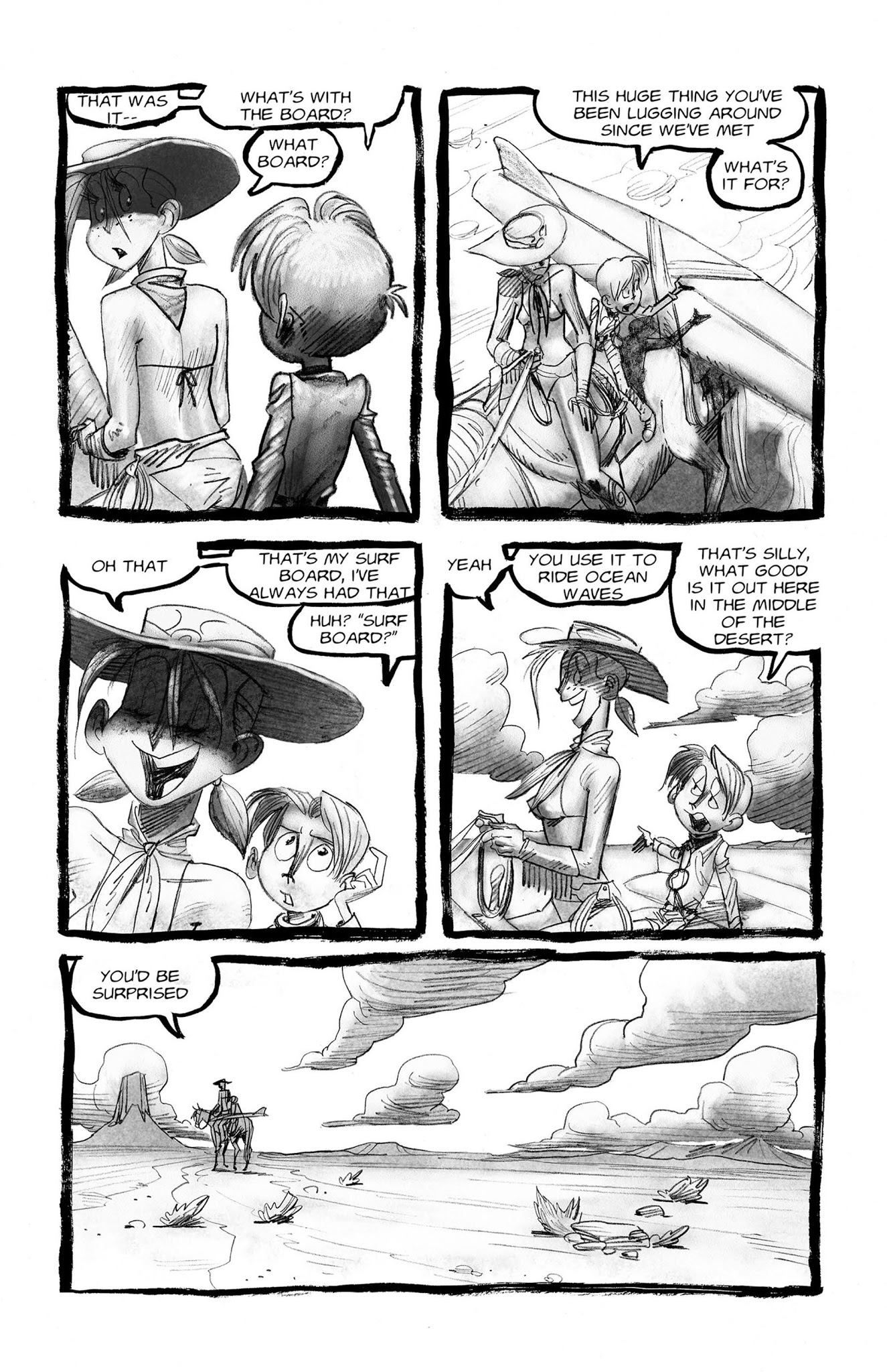 Read online Bikini Cowboy comic -  Issue # TPB - 65