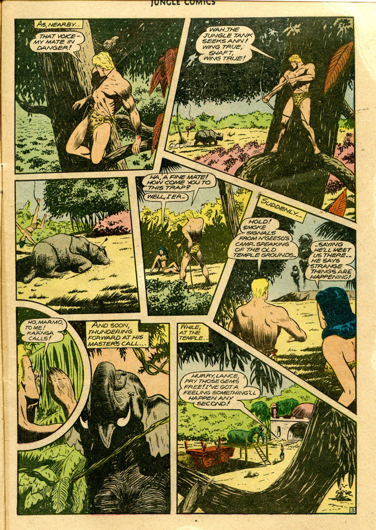 Read online Jungle Comics comic -  Issue #79 - 6