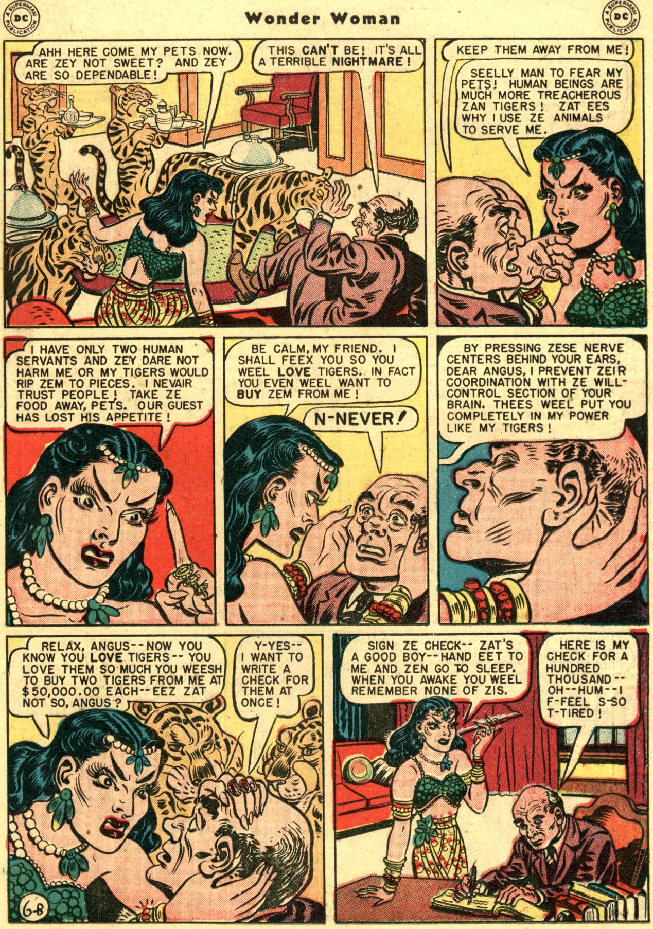Read online Wonder Woman (1942) comic -  Issue #26 - 27