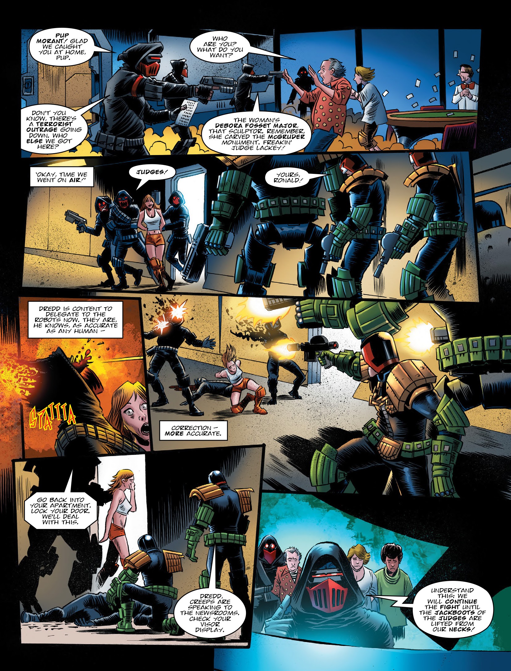 Read online Judge Dredd Megazine (Vol. 5) comic -  Issue #424 - 13