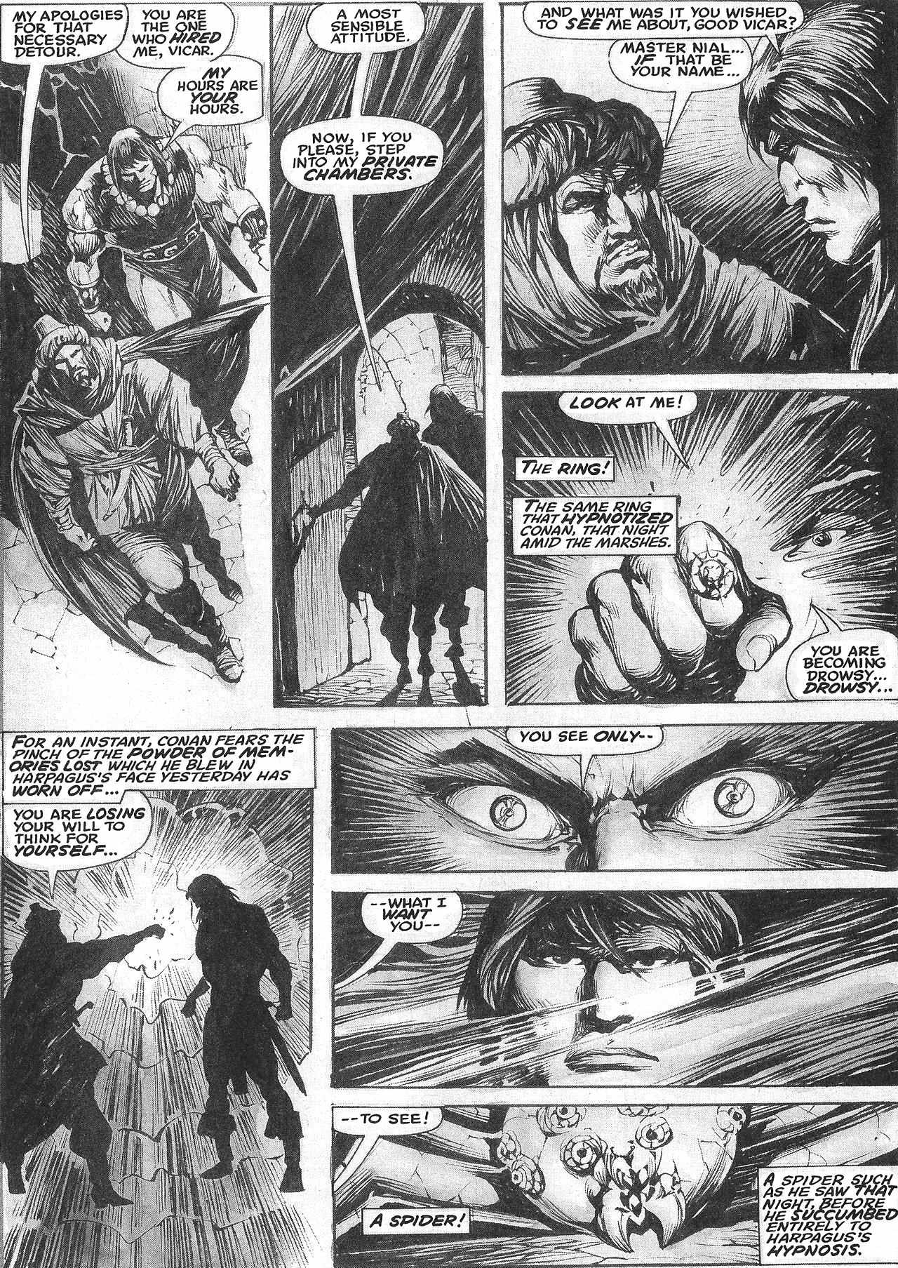 Read online The Savage Sword Of Conan comic -  Issue #209 - 10