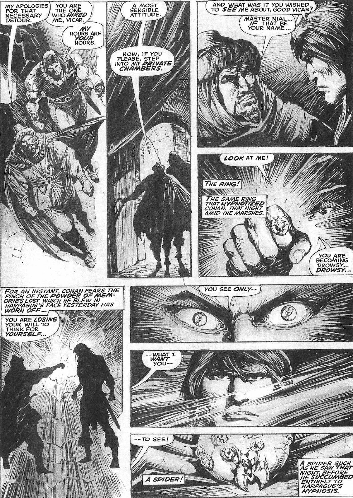 The Savage Sword Of Conan issue 209 - Page 10