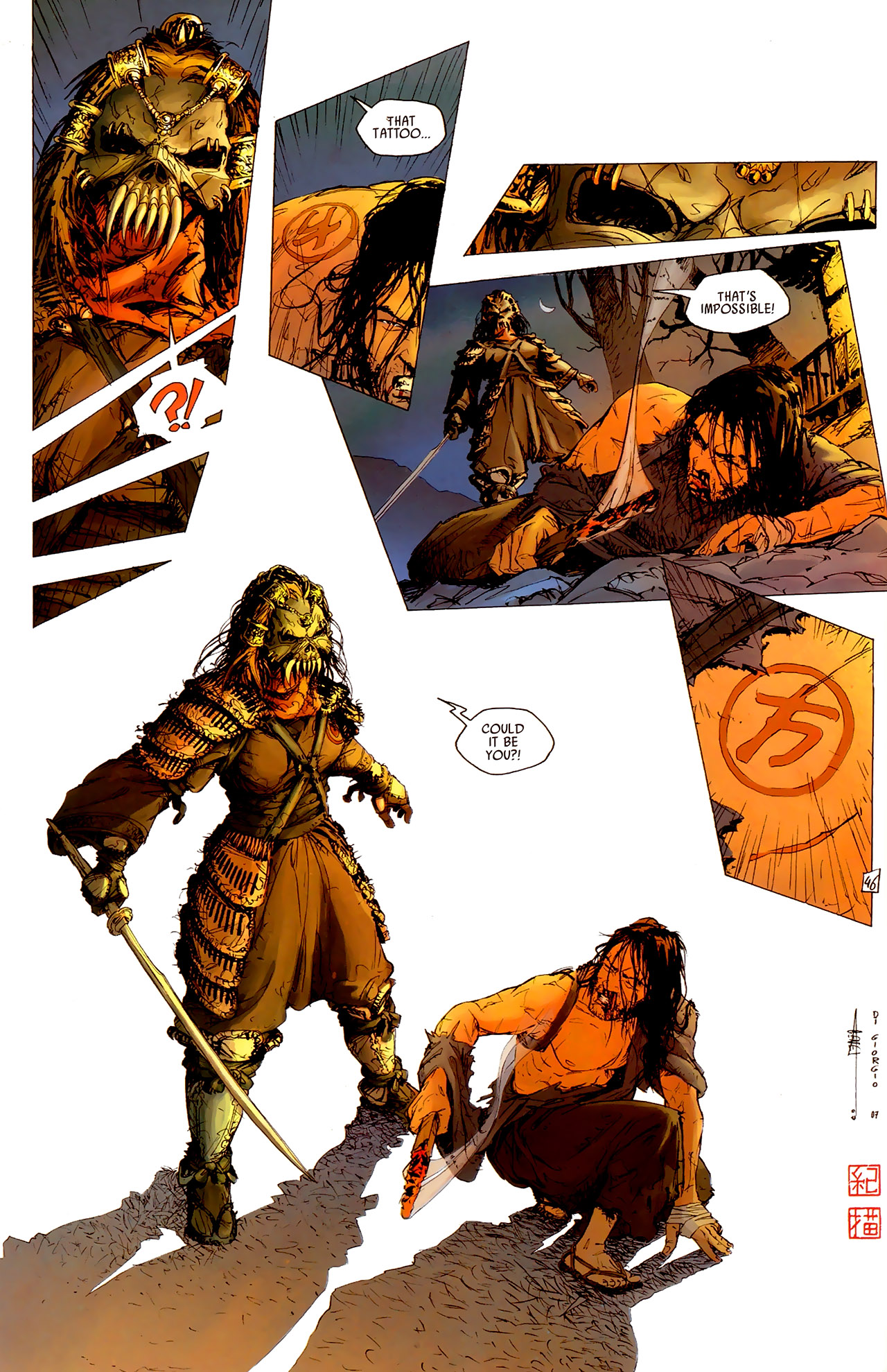 Read online Samurai: Legend comic -  Issue #3 - 46