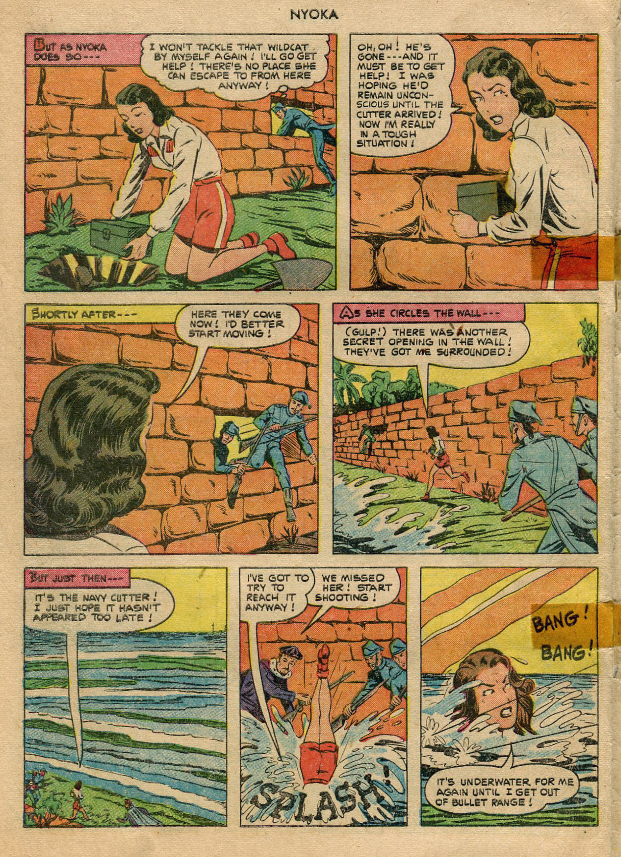 Read online Nyoka the Jungle Girl (1945) comic -  Issue #63 - 32