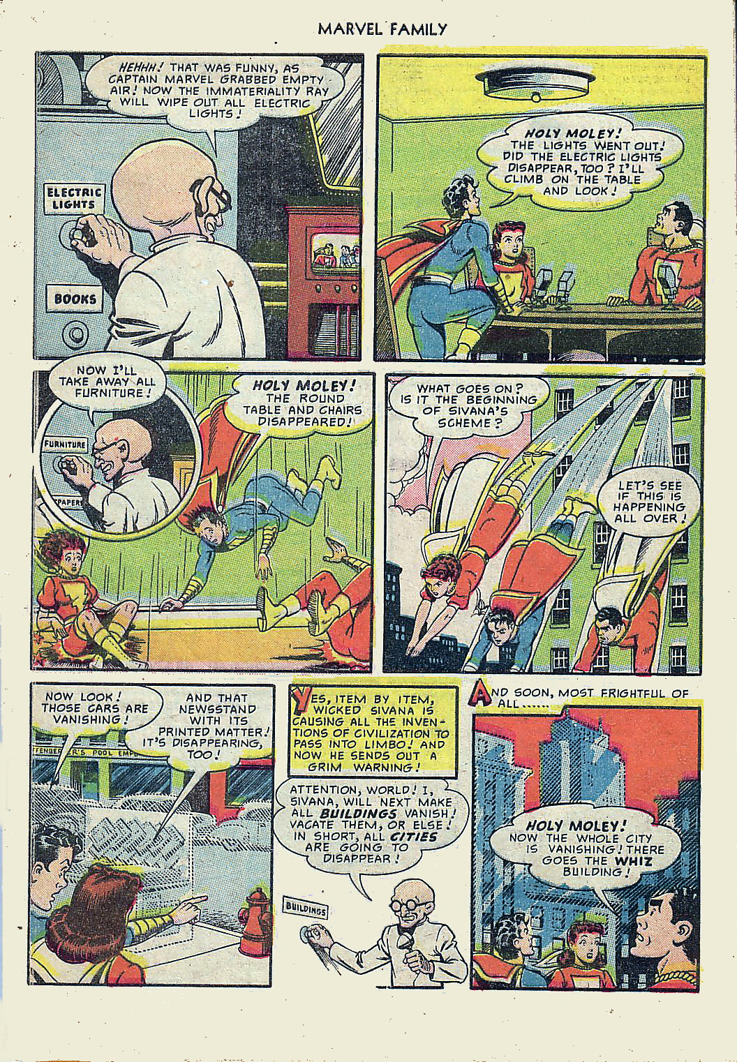 Read online The Marvel Family comic -  Issue #46 - 5