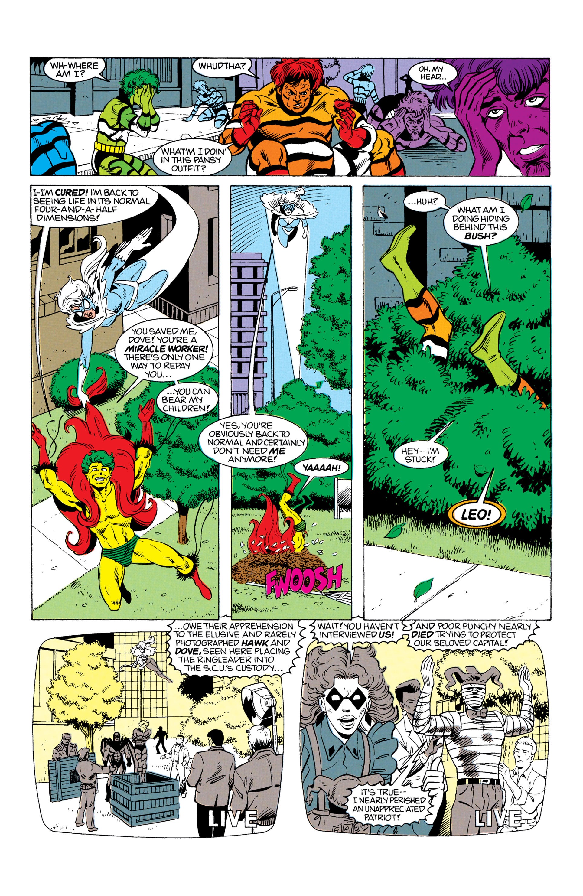 Read online Hawk and Dove (1989) comic -  Issue #19 - 20