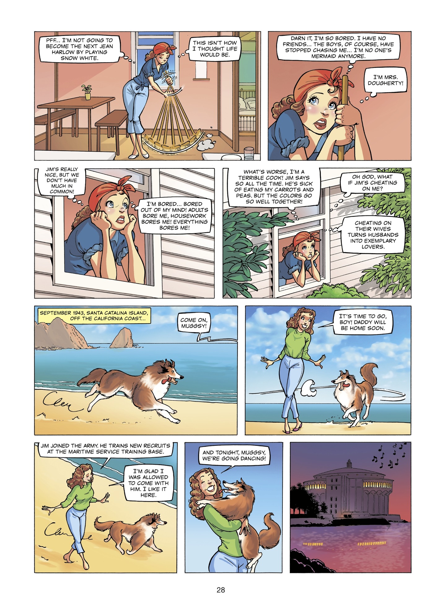 Read online The Stars of History: Marilyn Monroe comic -  Issue # TPB - 28