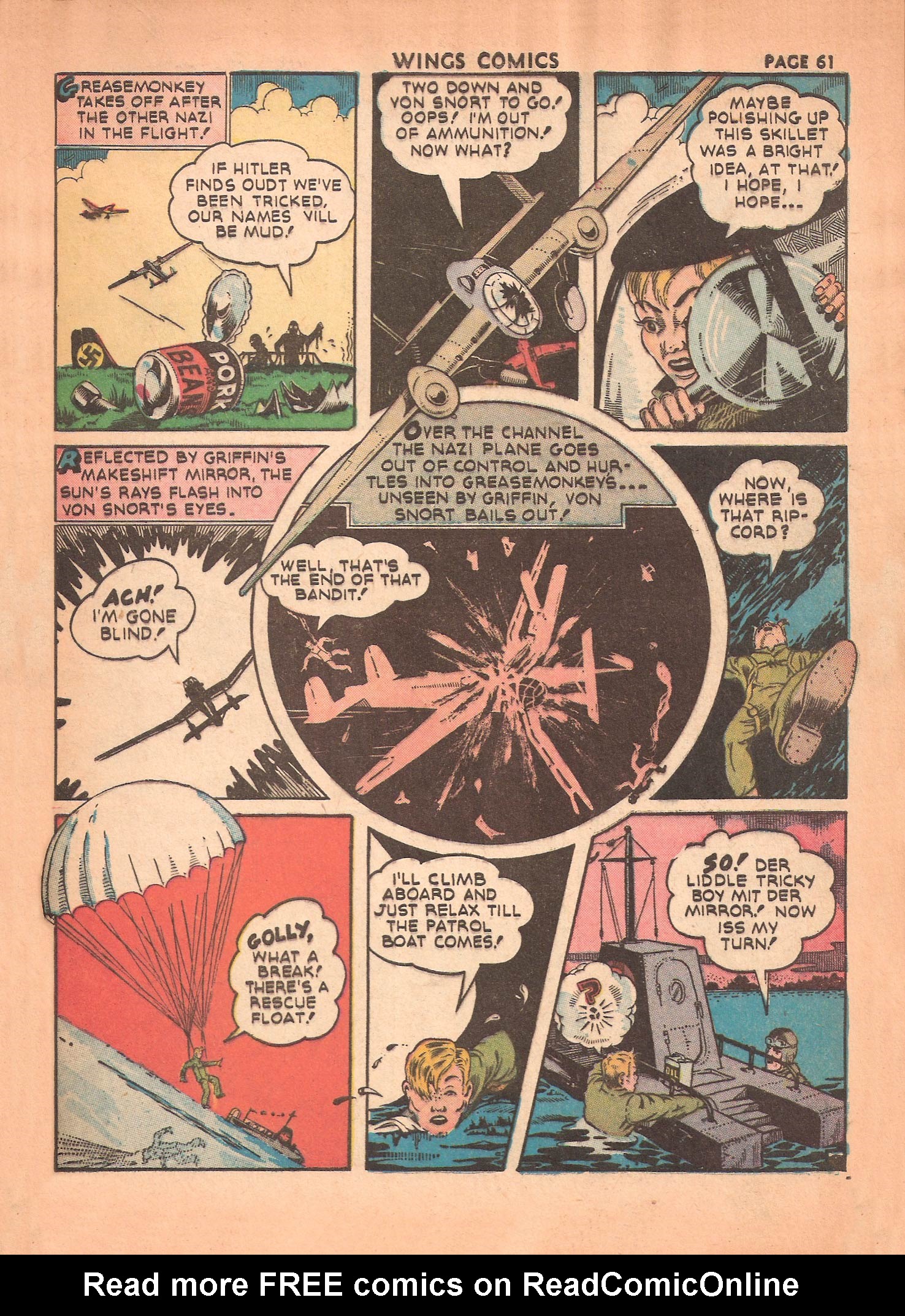 Read online Wings Comics comic -  Issue #17 - 63