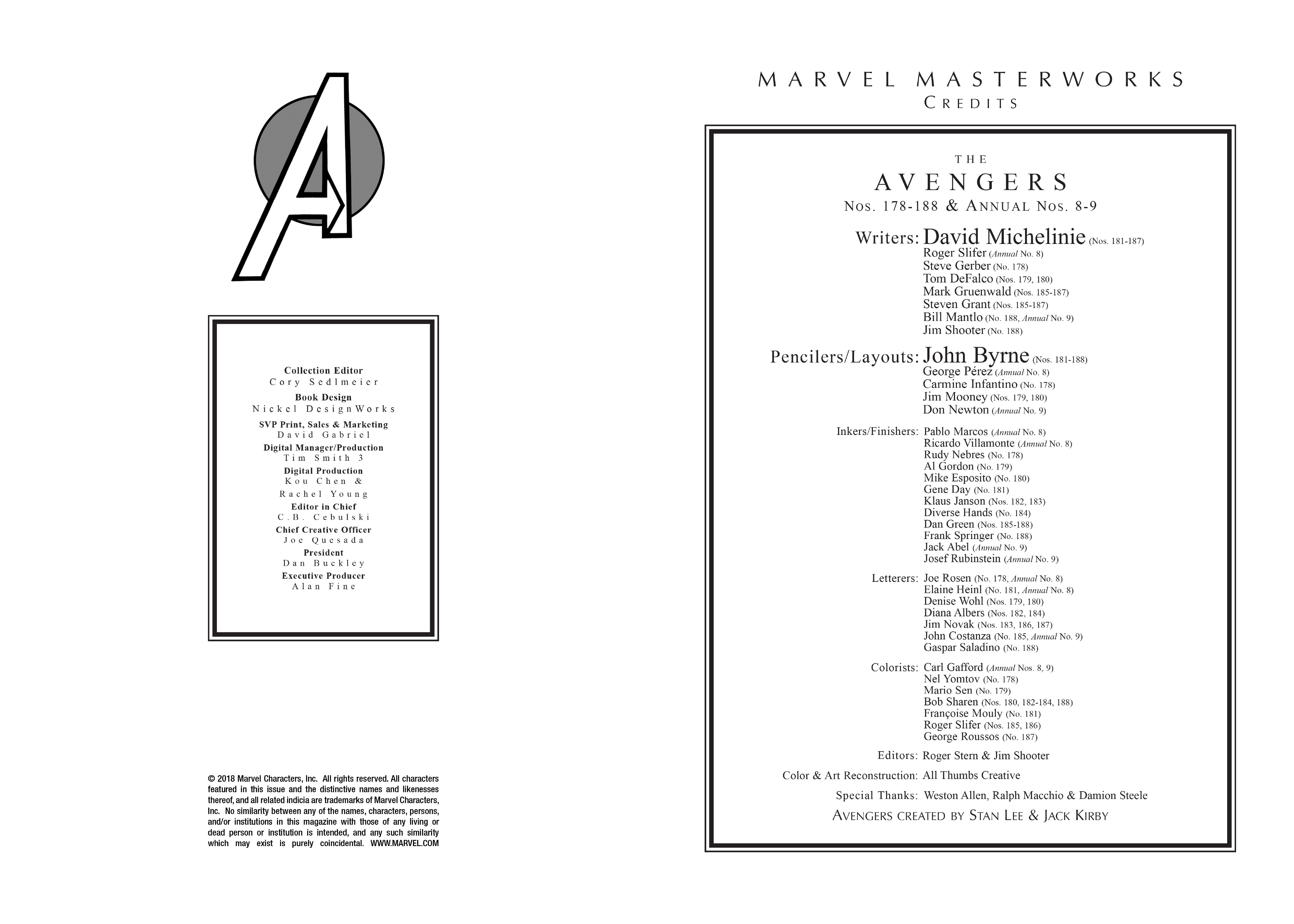 Read online Marvel Masterworks: The Avengers comic -  Issue # TPB 18 (Part 1) - 3