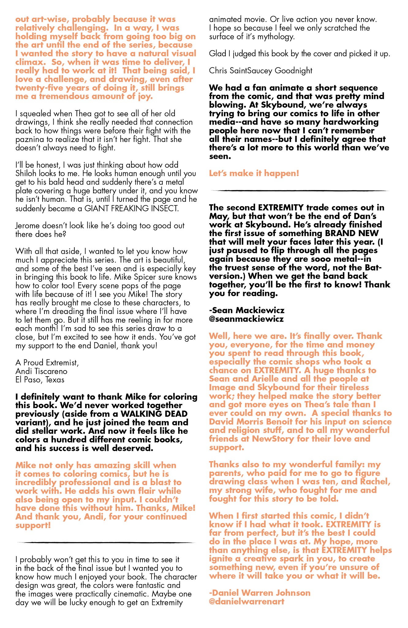 Read online Extremity comic -  Issue #12 - 32