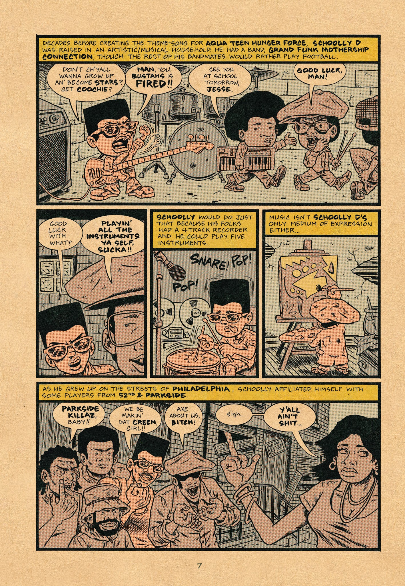 Read online Hip Hop Family Tree (2013) comic -  Issue # TPB 4 - 8