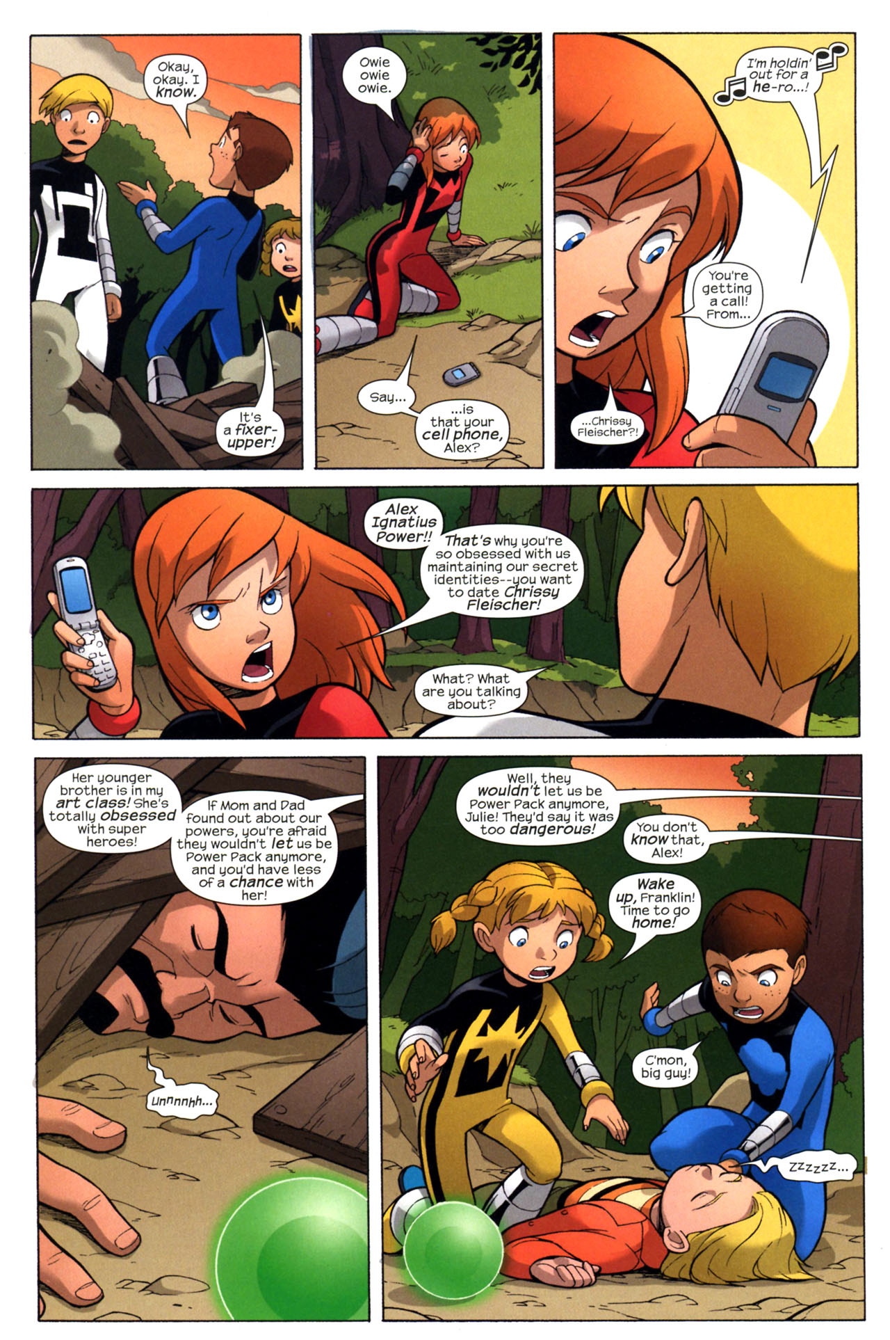 Read online Fantastic Four and Power Pack comic -  Issue #2 - 21