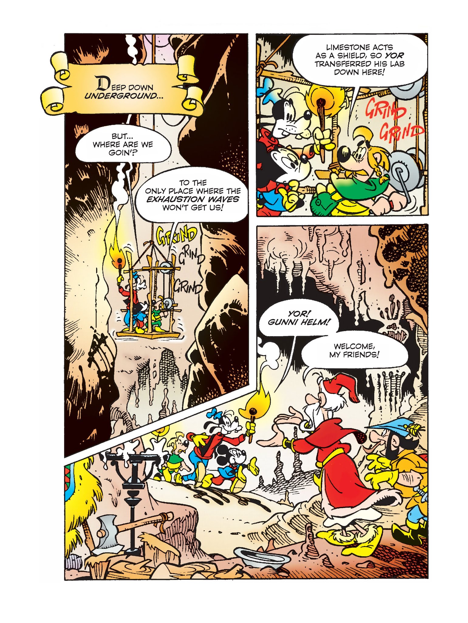 Read online Mickey Mouse and the Sleeping Beauty in the Stars comic -  Issue #1 - 18