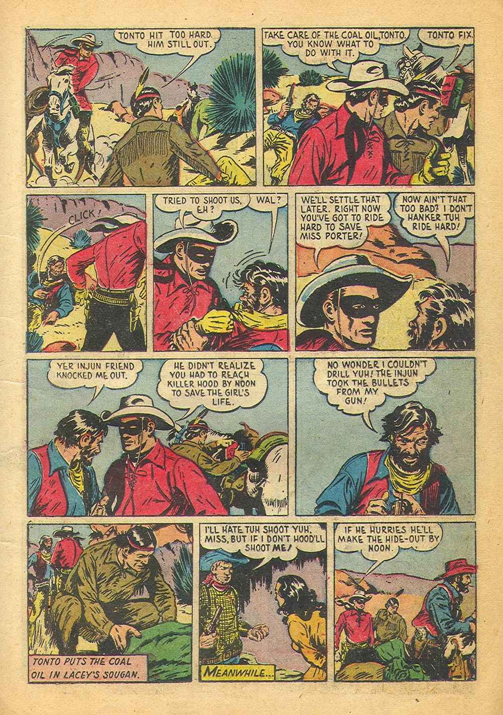 Read online The Lone Ranger (1948) comic -  Issue #13 - 15