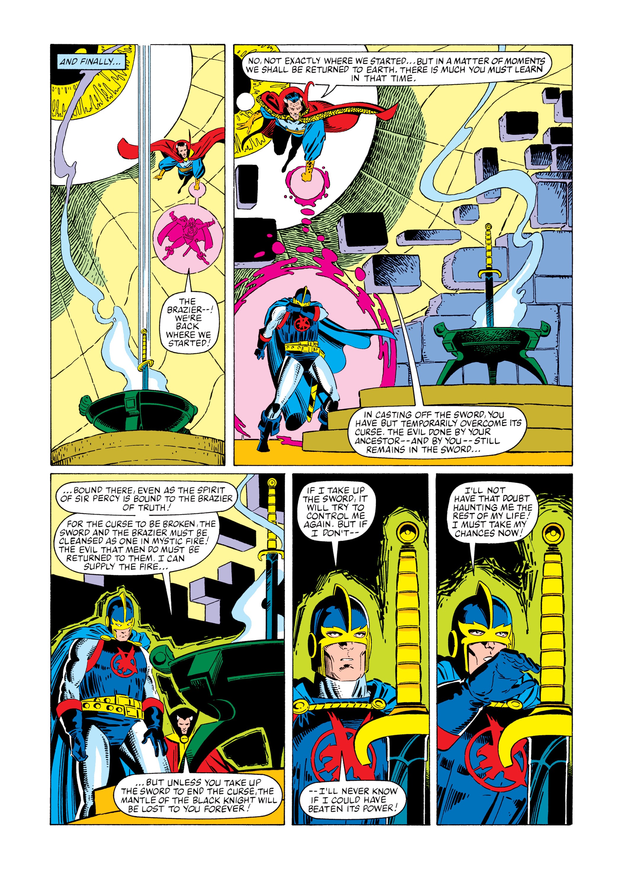 Read online Marvel Masterworks: Doctor Strange comic -  Issue # TPB 10 (Part 3) - 55