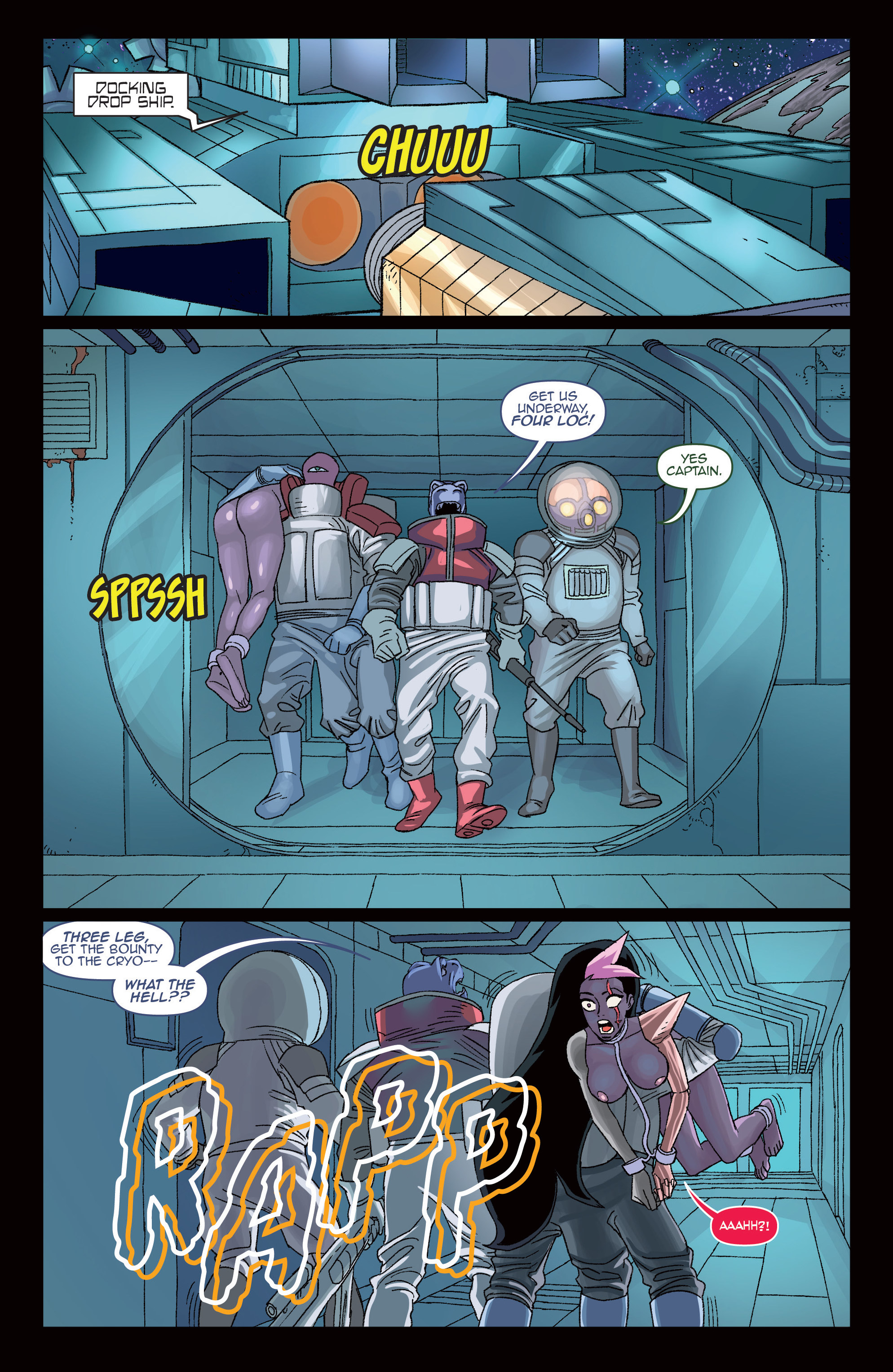 Read online Amalgama: Space Zombie comic -  Issue #3 - 18